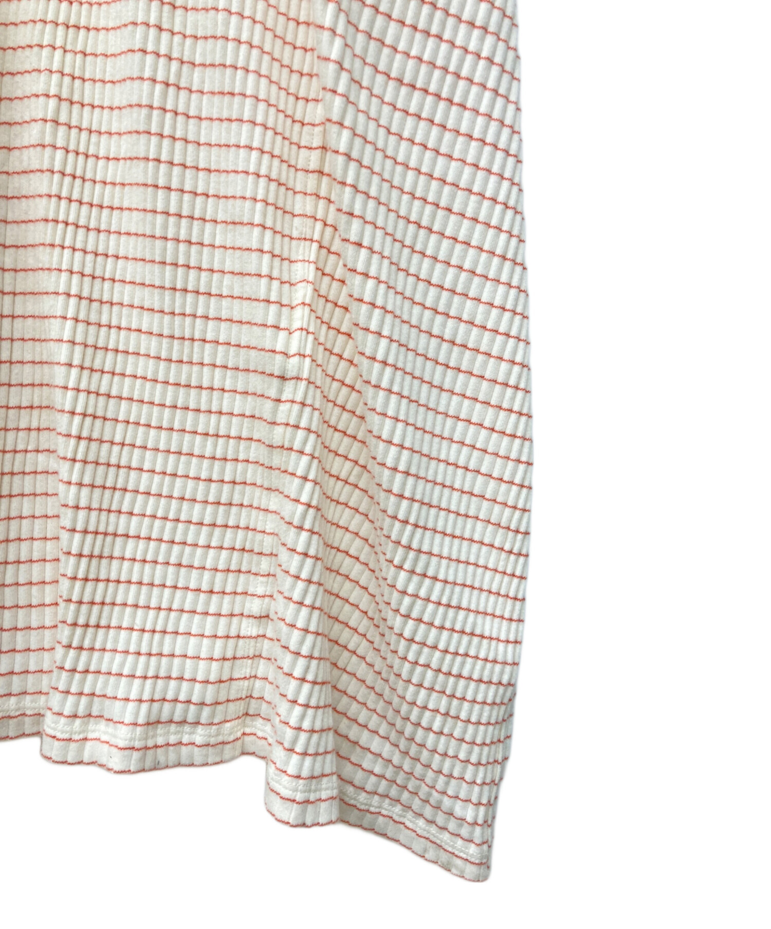 BASERANGE ベースレンジ ポルトガル製 LHASA KAFTAN オーガニックコットン リブマキシワンピース XS KHAKI ドレス ロング トップス【新古品】【中古】【BASERANGE】 BASERANGE（ベースレンジ） ワンピース SHAW LONG SLEEVE KAFTAN DRSH