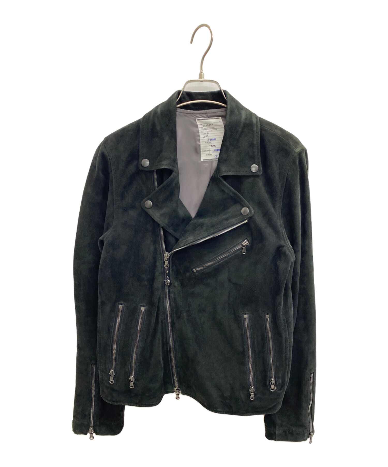 中古・古着通販】SHAREEF (シャリーフ) SUEDE LEATHER DOUBLE RIDERS 