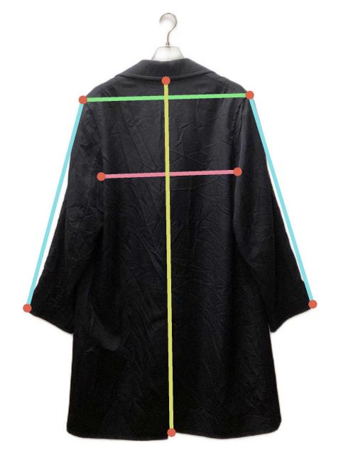 中古・古着通販】MARNI (マルニ) チェスターコート ネイビー サイズ:44