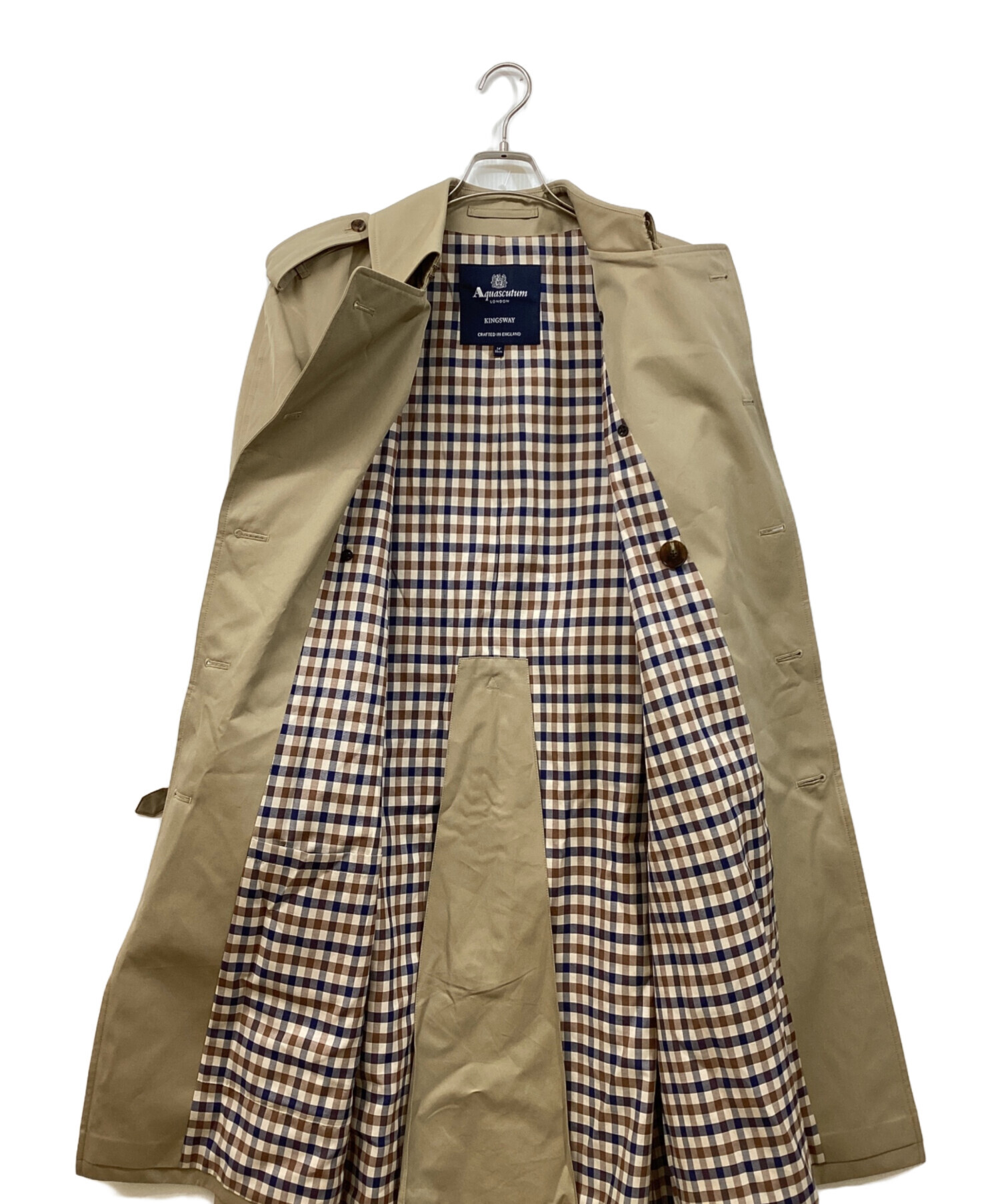 中古・古着通販】Aquascutum (アクアスキュータム) KINGSWAY トレンチ
