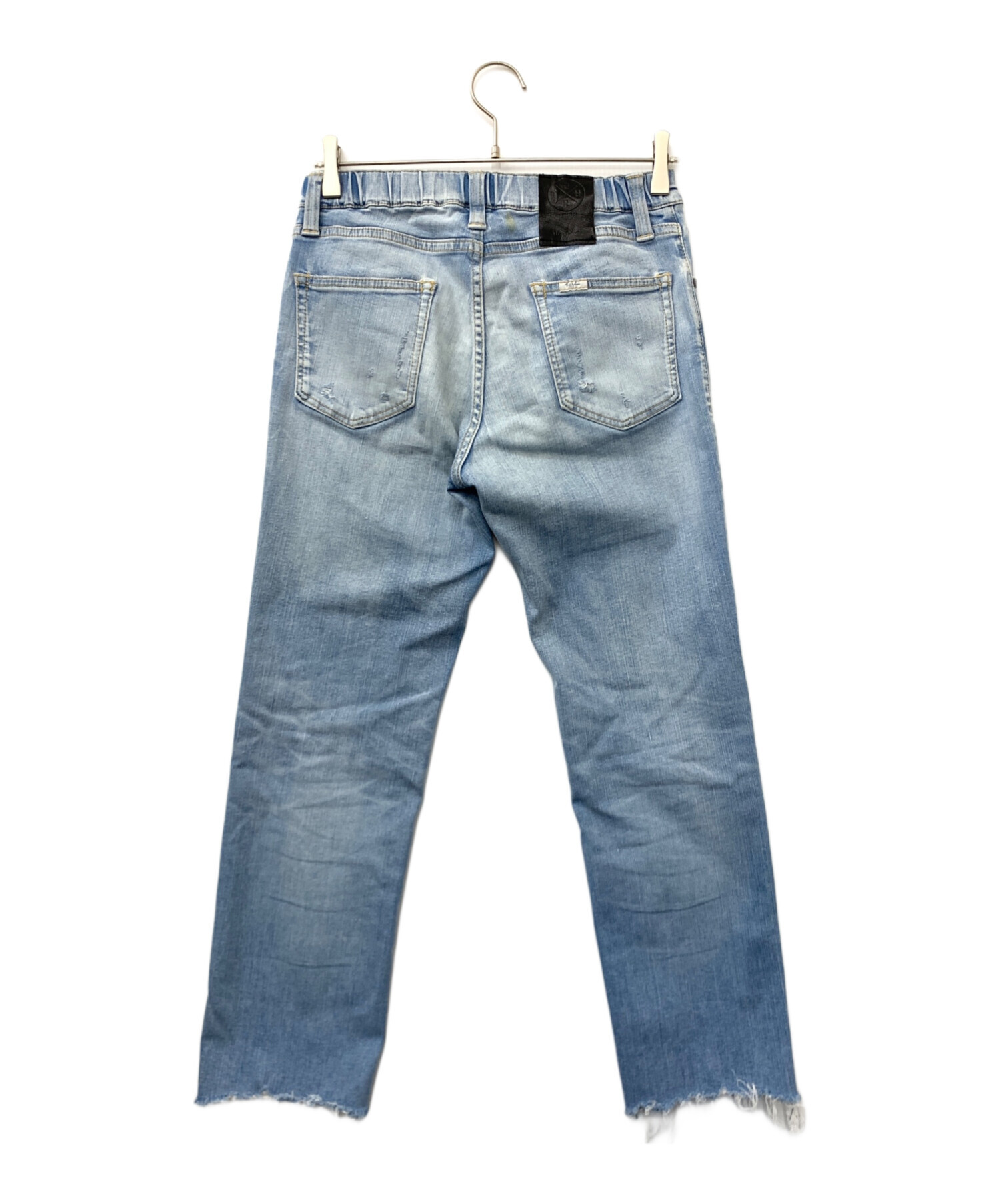 中古・古着通販】SURT (サート) ダメージ加工デニムパンツ インディゴ