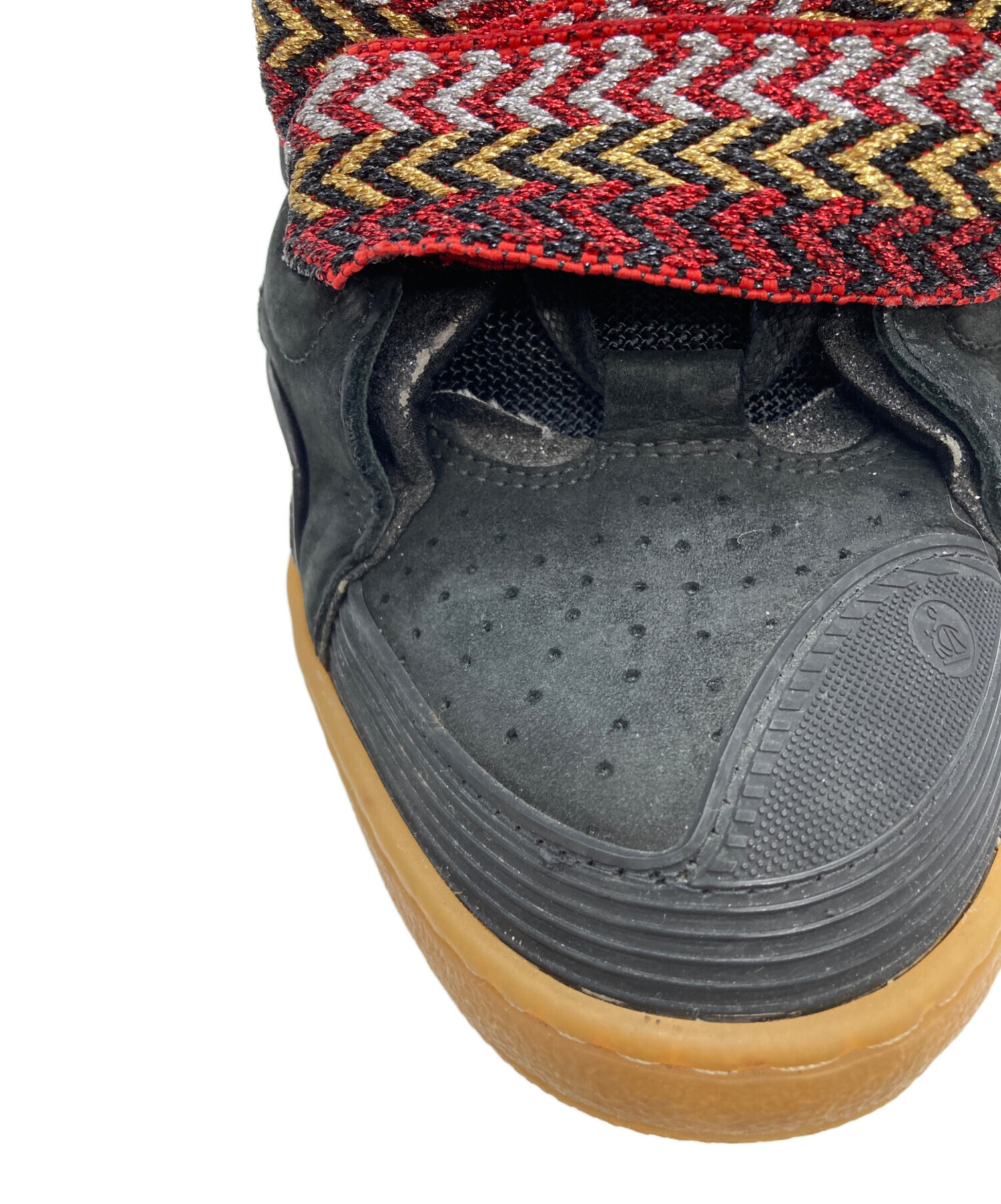 中古・古着通販】LANVIN (ランバン) CURB SNEAKERS ブラック サイズ:44