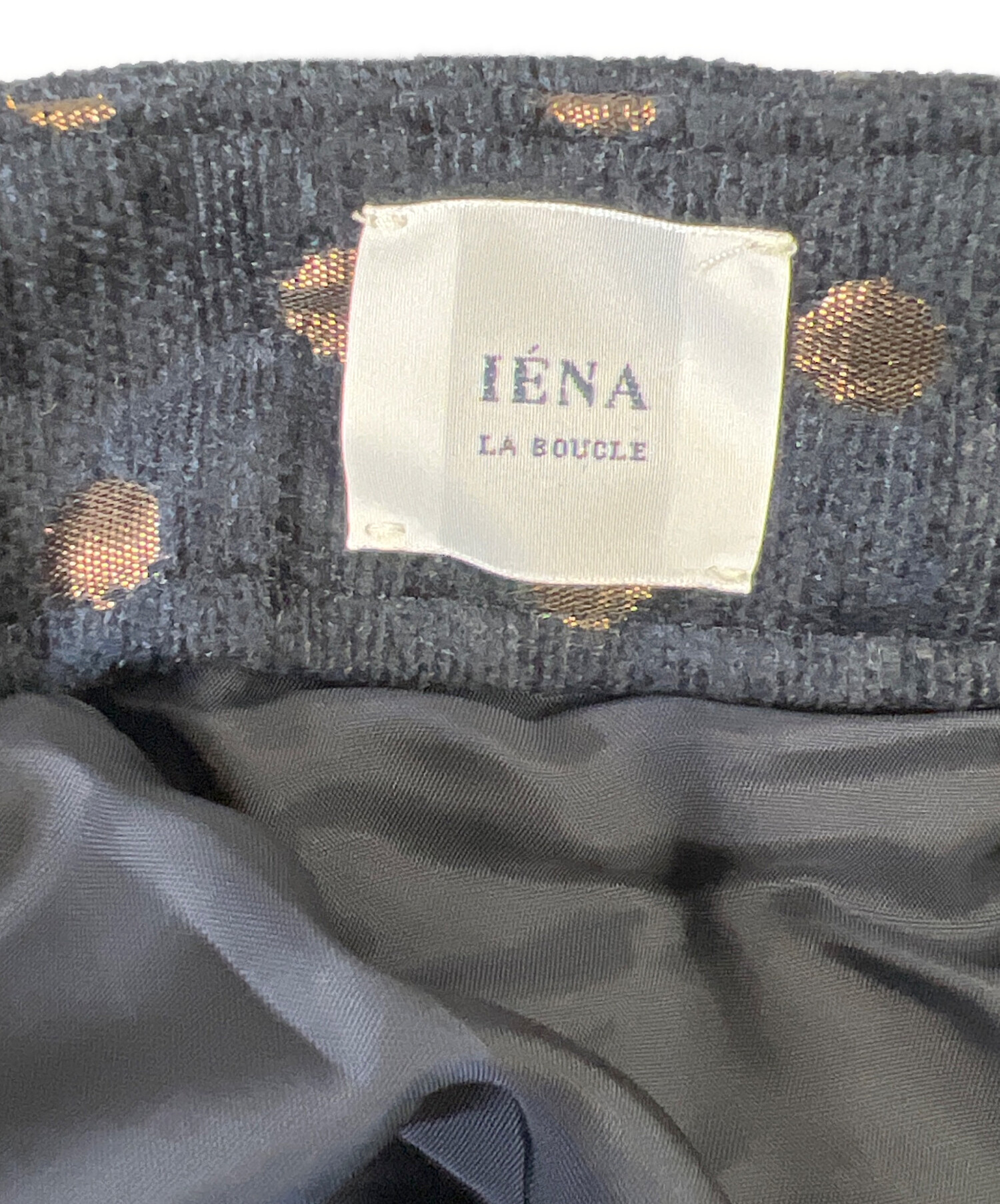 【美品】イエナラブークル　ドットシシュウタックSK 中古・古着通販】IENA LA BOUCLE (イエナ ラ ブークル) ドット