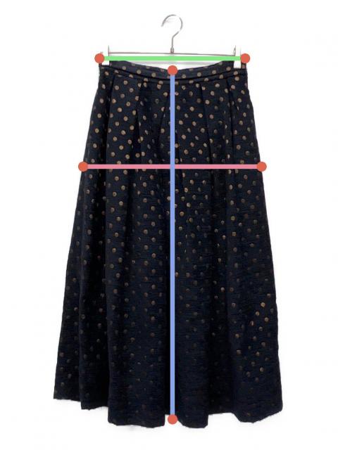 【ｃ】IENA LA BOUCLE モールドット ジャガードタックスカート 中古・古着通販】IENA LA BOUCLE (イエナ ラ ブークル) ドット
