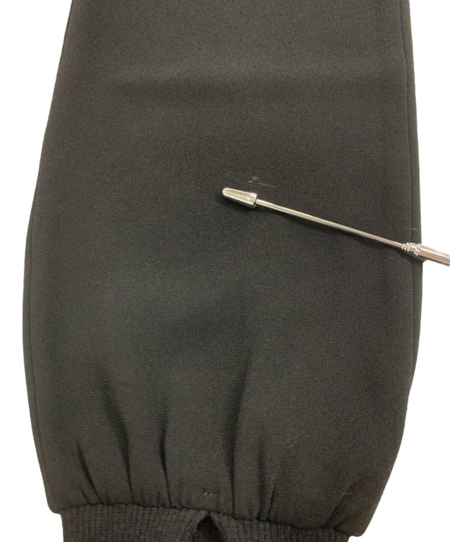 中古・古着通販】Col Pierrot (コルピエロ) スソリブパンツ ブラック