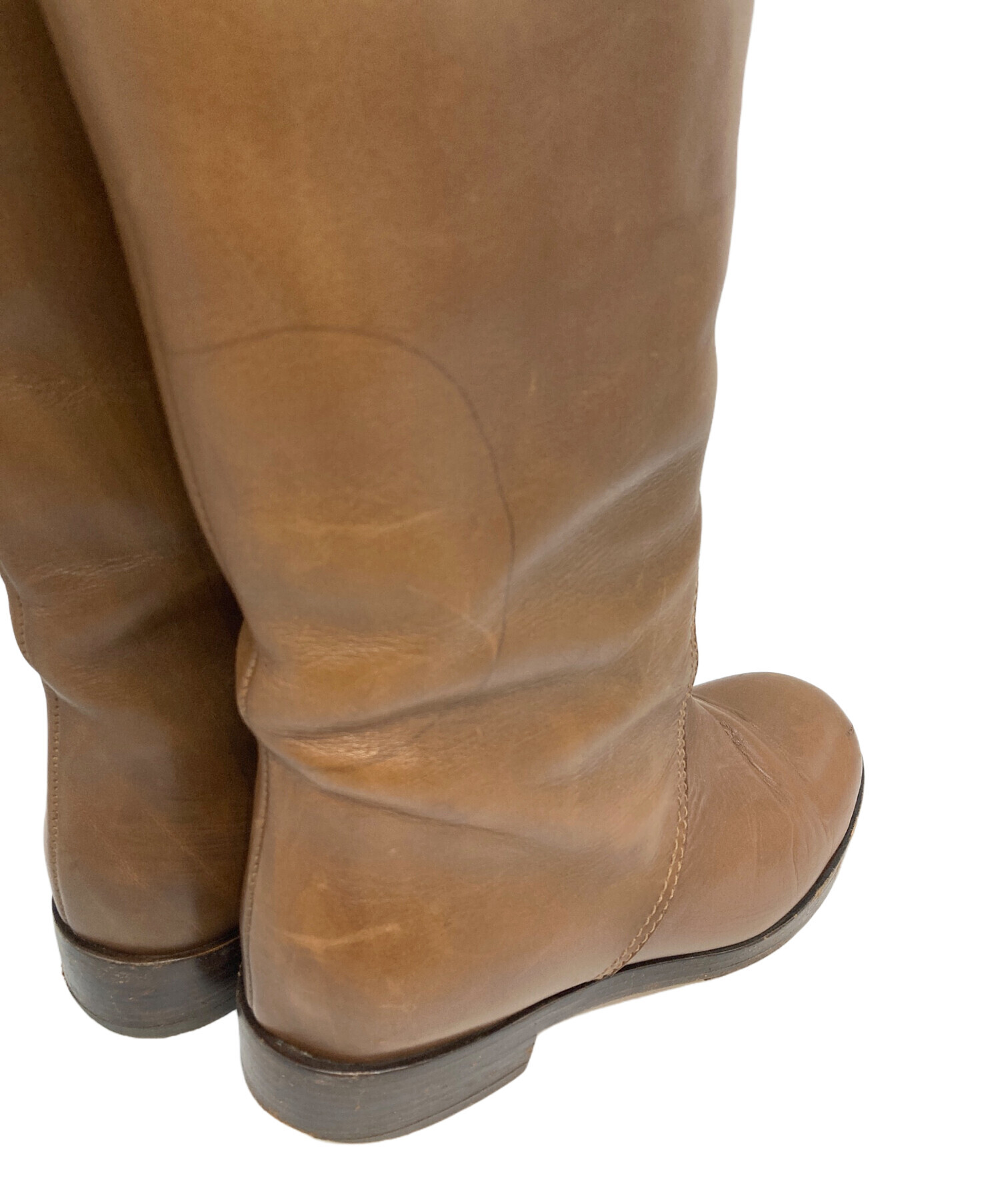 中古・古着通販】MARNI (マルニ) ロングブーツ ブラウン サイズ:SIZE