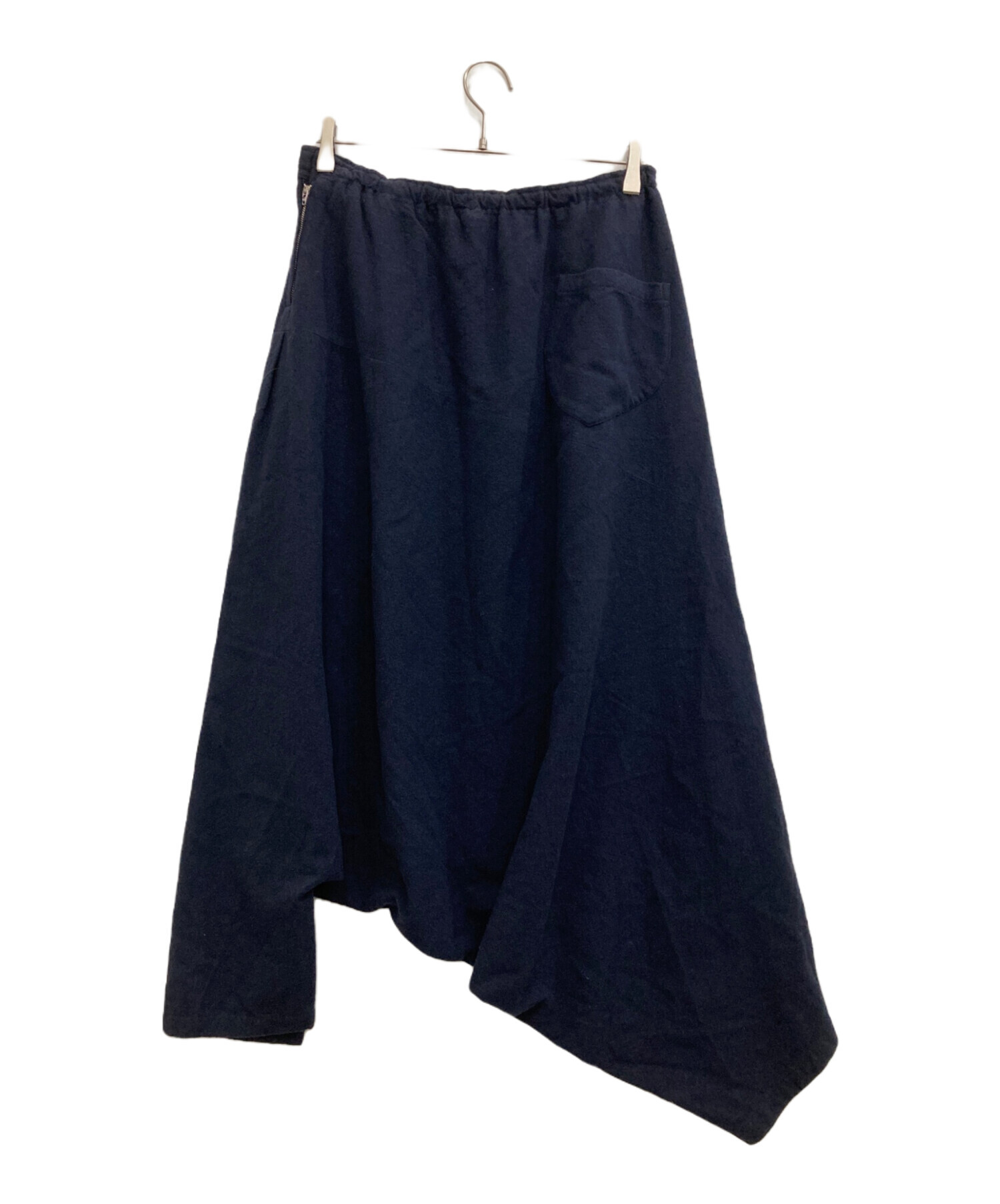 23ssの通販 ファッション Y's ワイズサルエルパンツネイビー