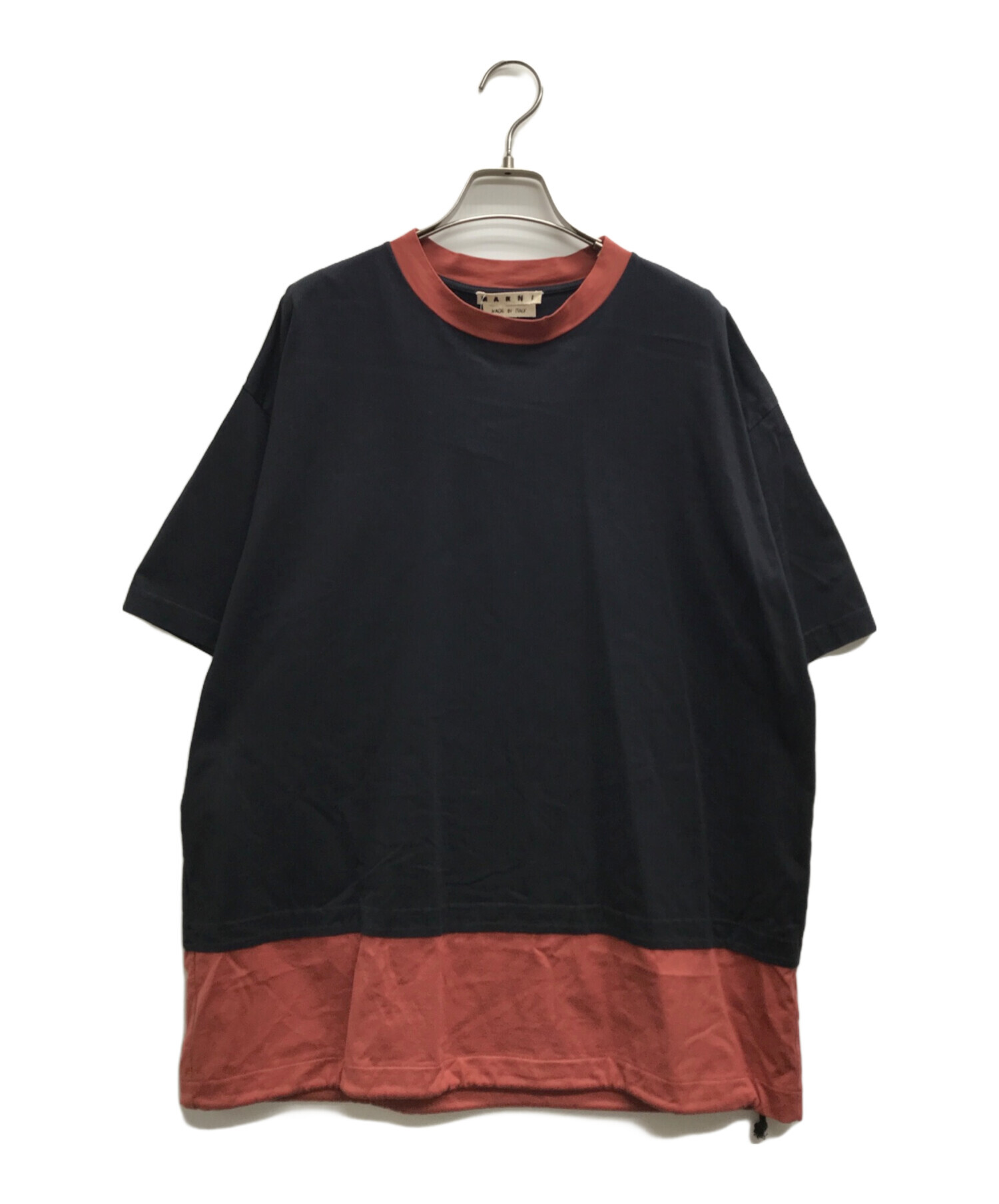 中古・古着通販】MARNI (マルニ) バイカラークルーネックTシャツ 