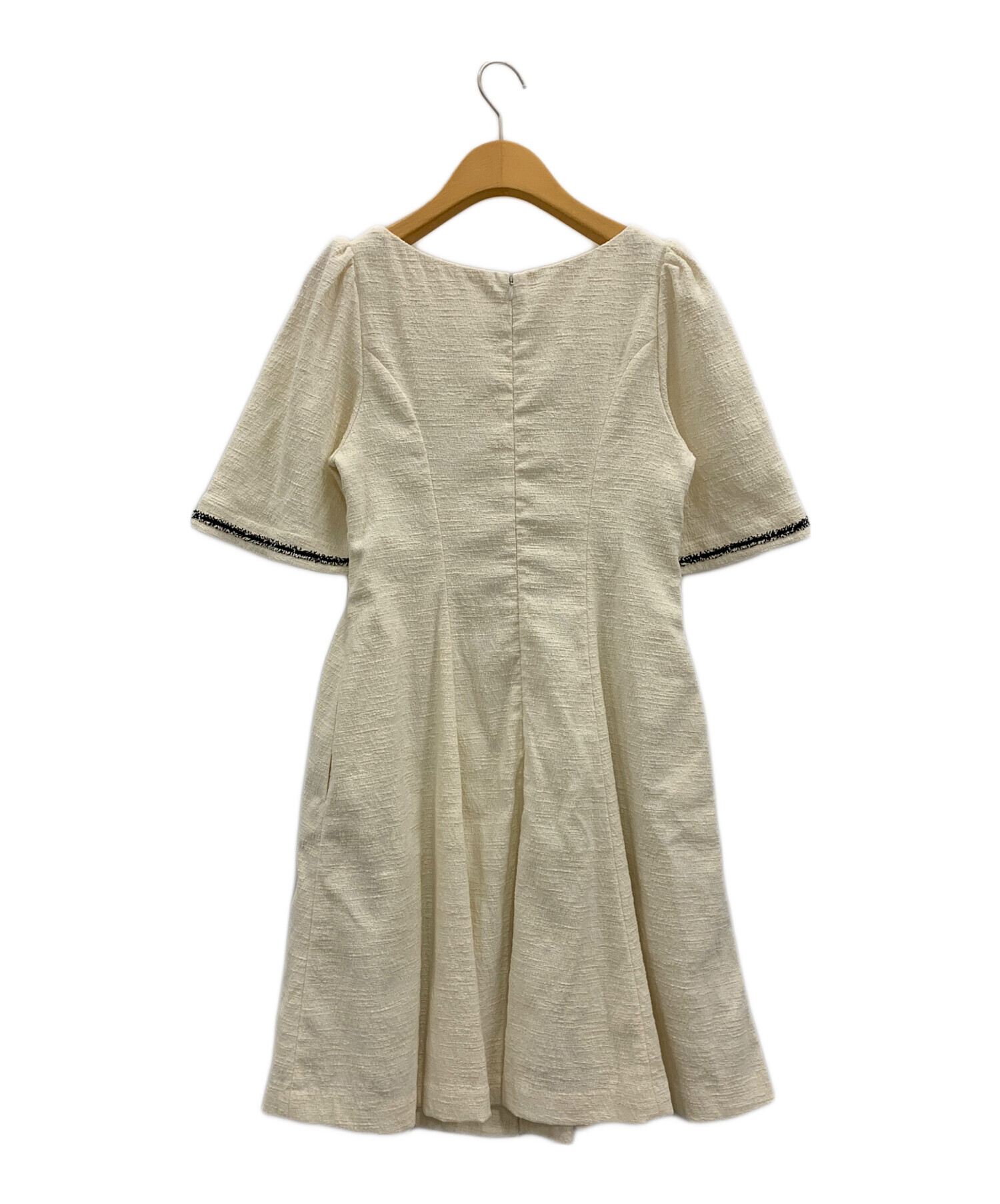 ワンピース herlipto Canal Tweed Mini Dress her lip to canal tweed