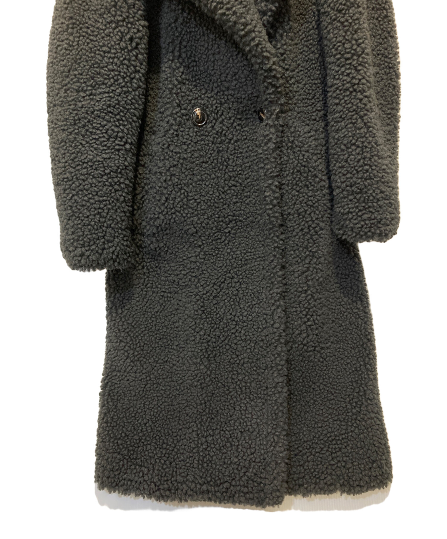 中古・古着通販】UGG (アグ) Gertrude Long Teddy Coat グレー サイズ
