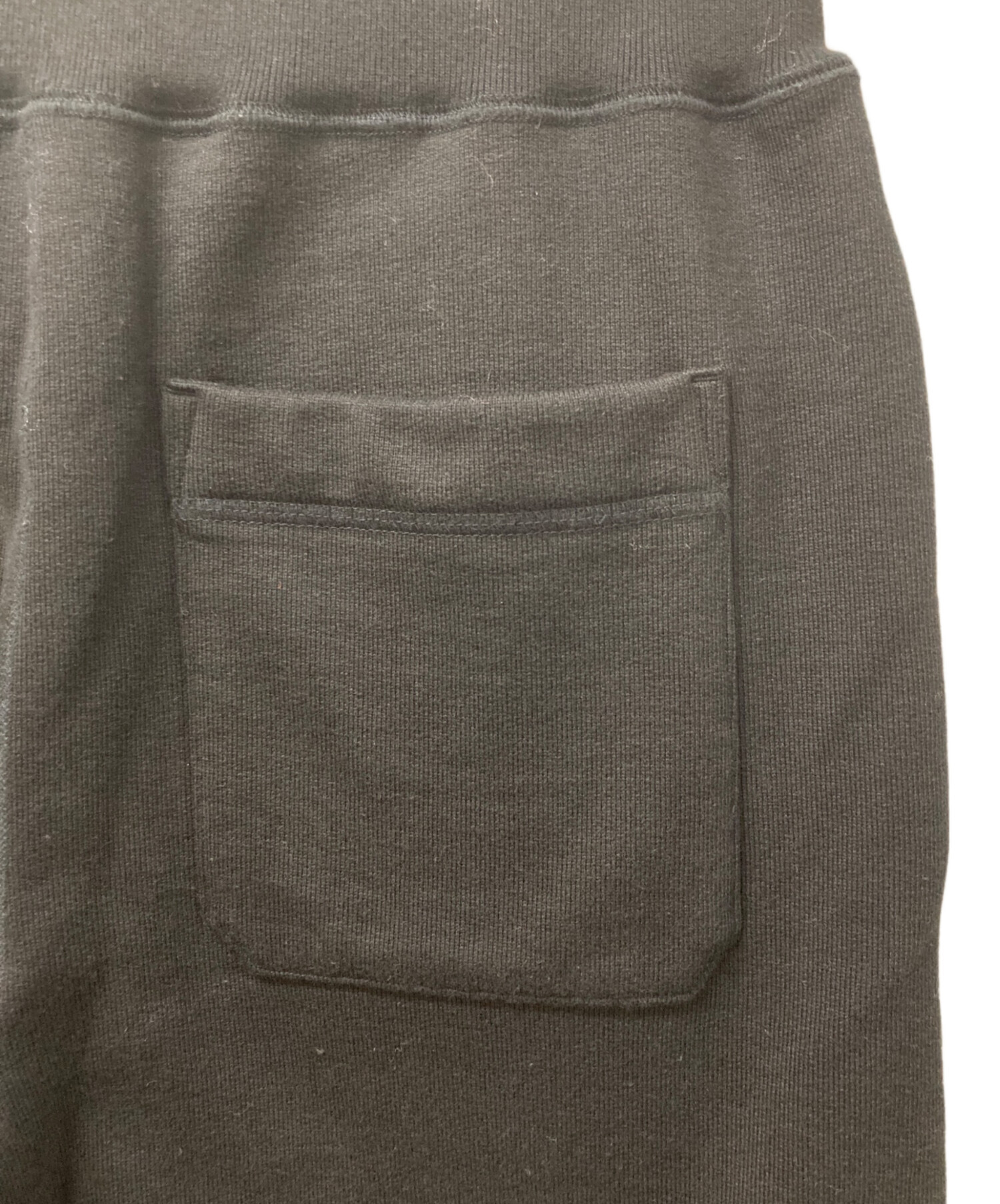 中古・古着通販】HYKE (ハイク) スウェットパンツ ブラック サイズ:4 