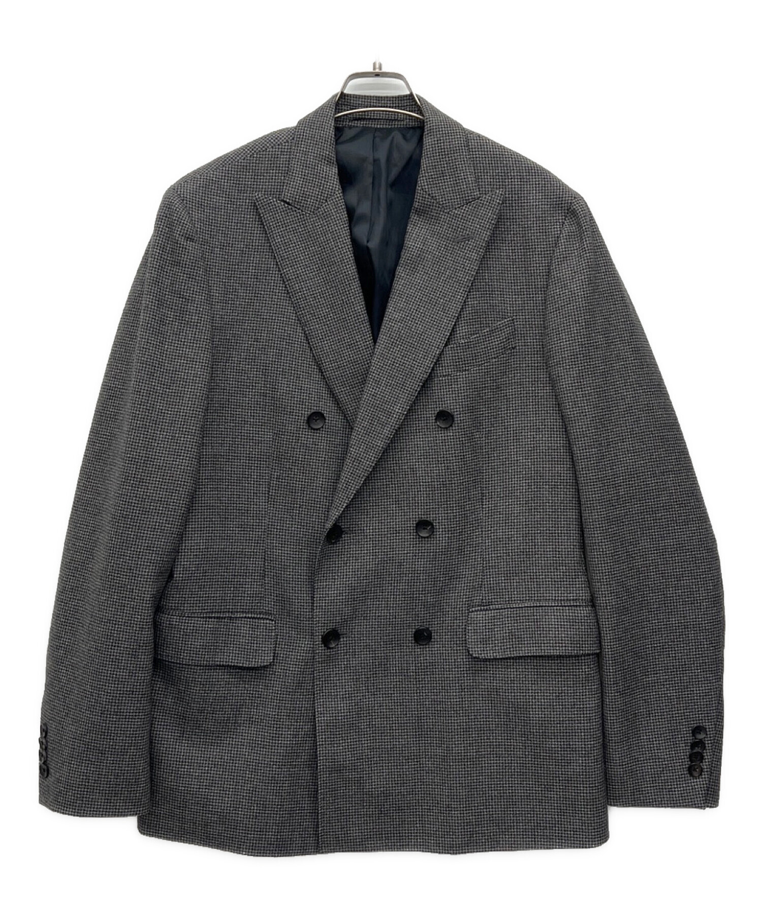 LARDINI 新品未使用　52 中古・古着通販】LARDINI (ラルディーニ) ダブルジャケット グレー