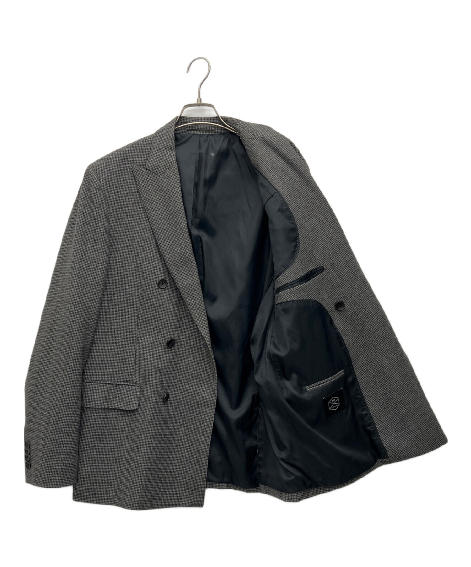 中古・古着通販】LARDINI (ラルディーニ) ダブルジャケット グレー