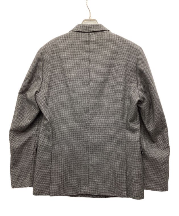 【新品】LARDINI ダブルジャケット グレー 44【セール】 中古・古着通販】LARDINI (ラルディーニ) ダブルジャケット グレー