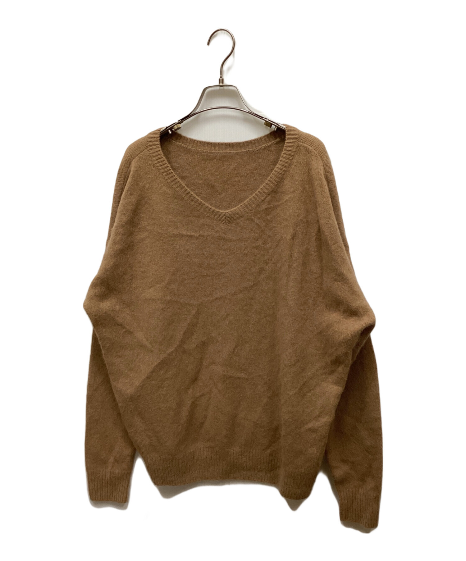 美品＊Spick&Span チャイニーズラクーンニット　ブラウン　茶 美品＊Spick&Span チャイニーズラクーンニット ブラウン 茶