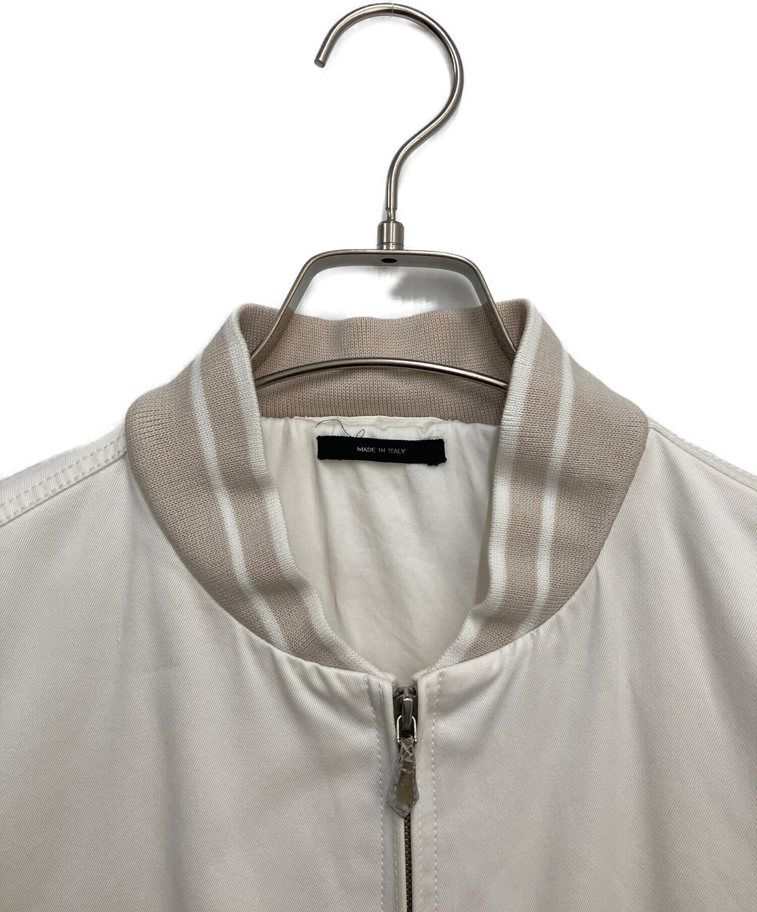 中古・古着通販】TOM FORD (トムフォード) ブルゾン ホワイト×ベージュ