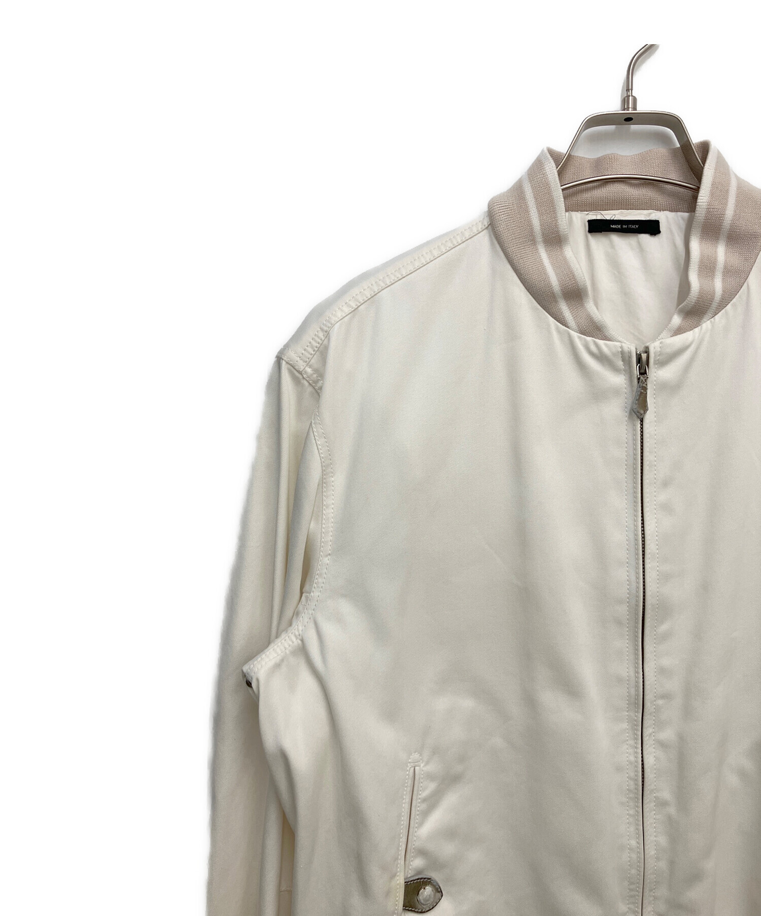 中古・古着通販】TOM FORD (トムフォード) ブルゾン ホワイト×ベージュ