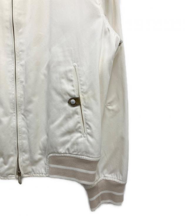 中古・古着通販】TOM FORD (トムフォード) ブルゾン ホワイト×ベージュ