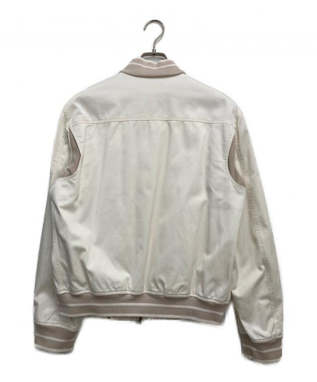 中古・古着通販】TOM FORD (トムフォード) ブルゾン ホワイト×ベージュ