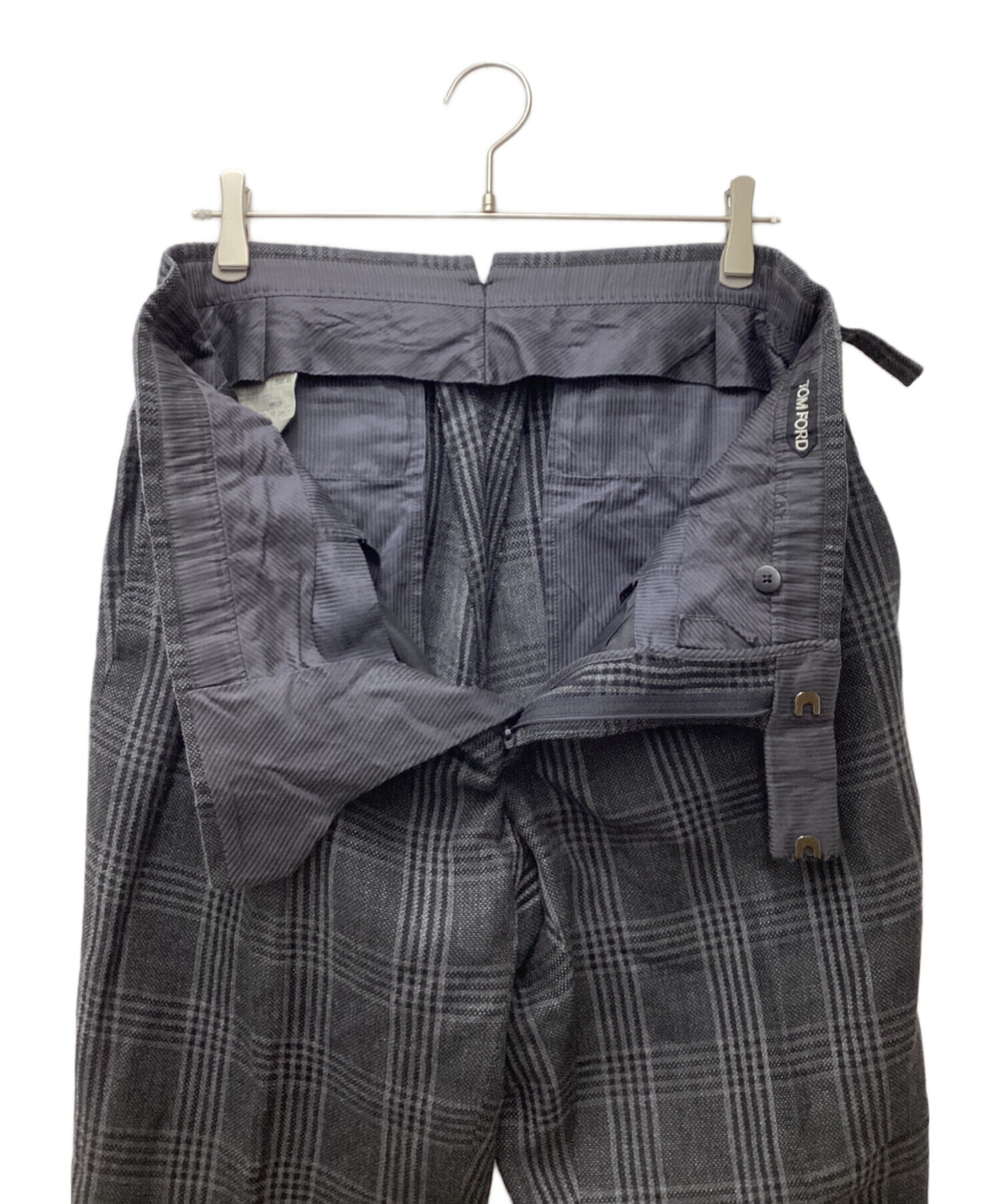 中古・古着通販】TOM FORD (トムフォード) グレンチェックスラックス
