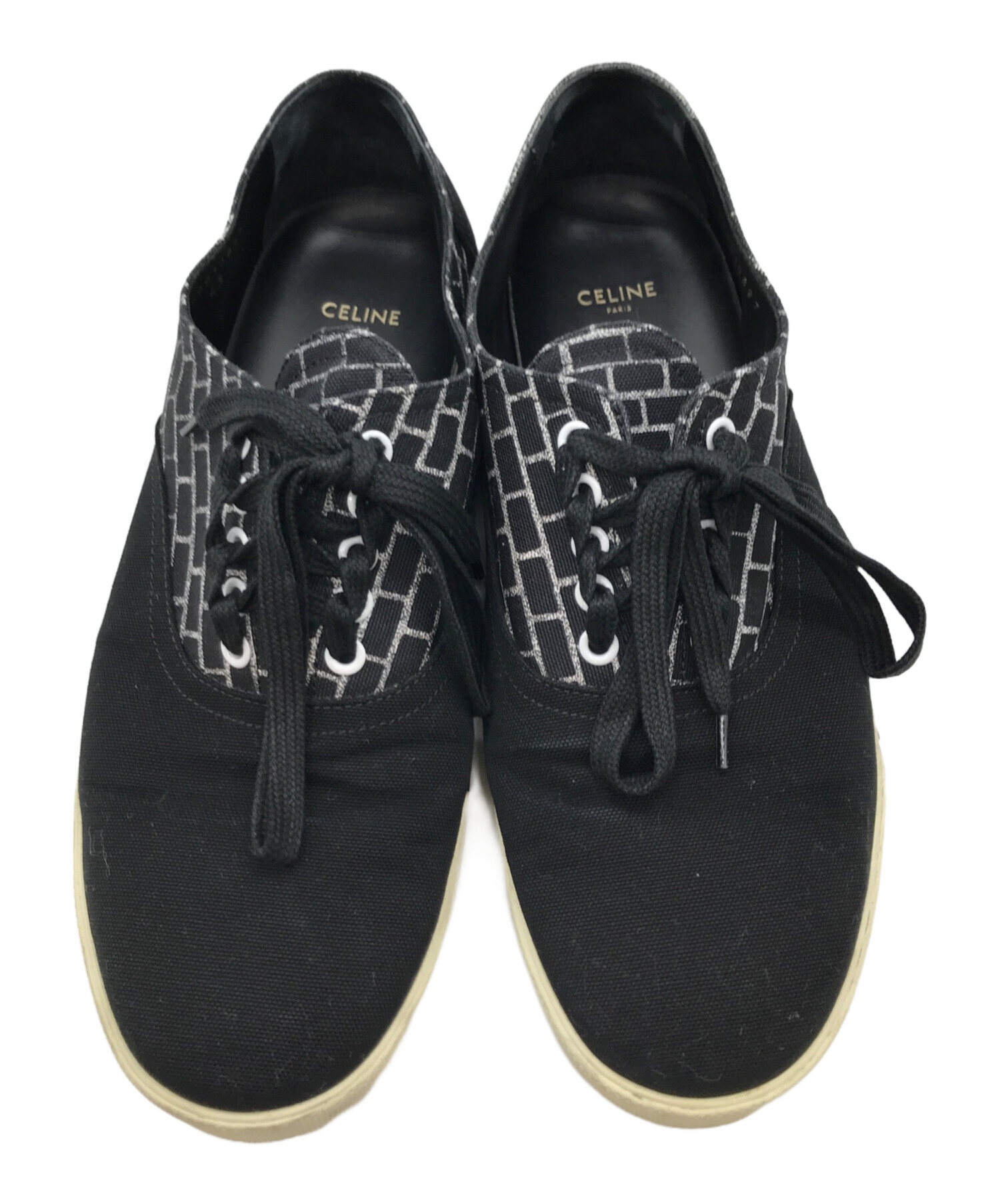 中古・古着通販】CELINE (セリーヌ) ローカットスニーカー ブラック