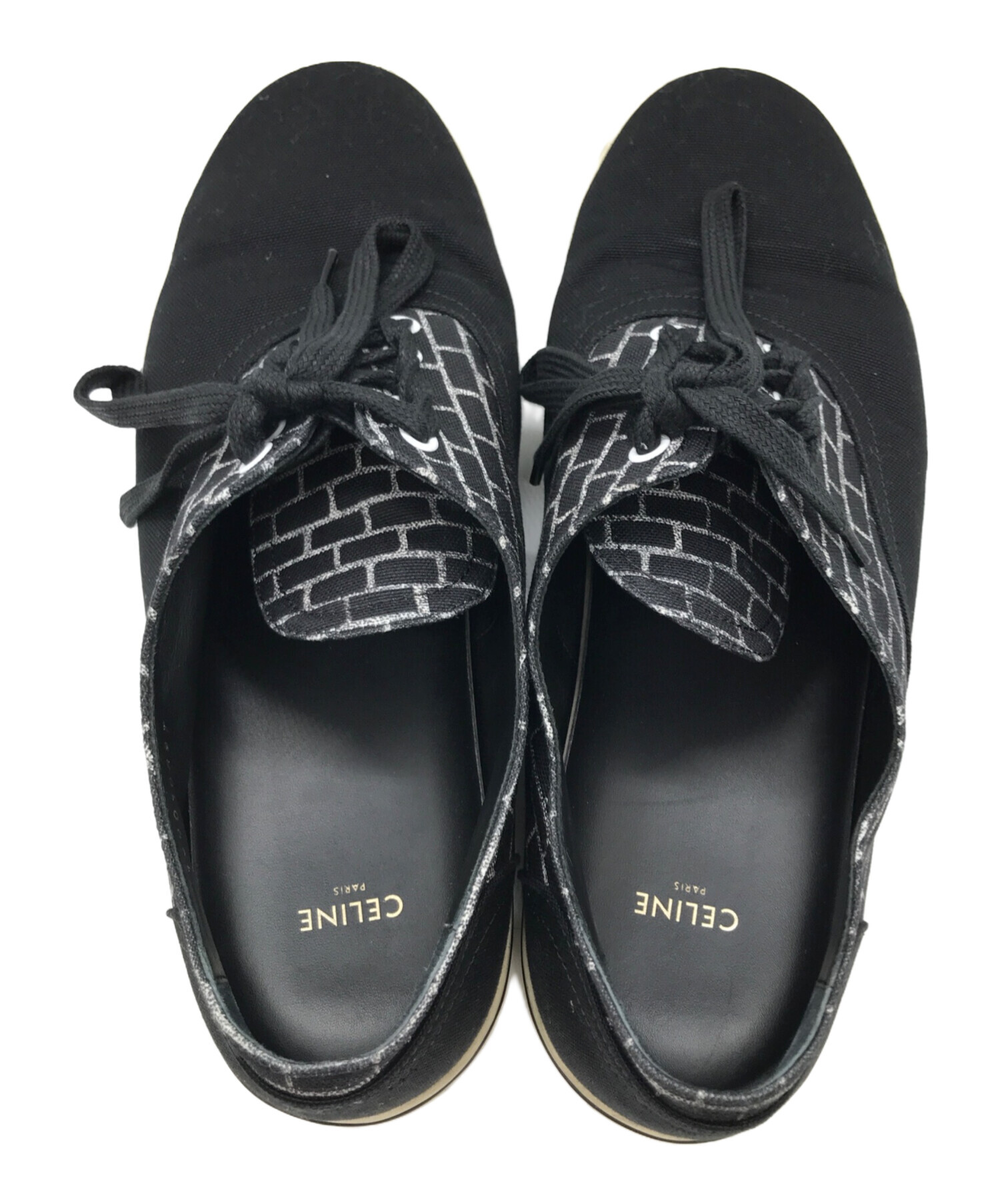 中古・古着通販】CELINE (セリーヌ) ローカットスニーカー ブラック