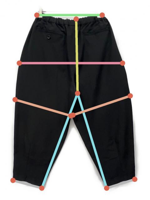 コム・デ・ギャルソン　テーパードパンツ　新古品 COMME des GARCONS SHIRT - ☆良品 コムデギャルソンシャツ 赤