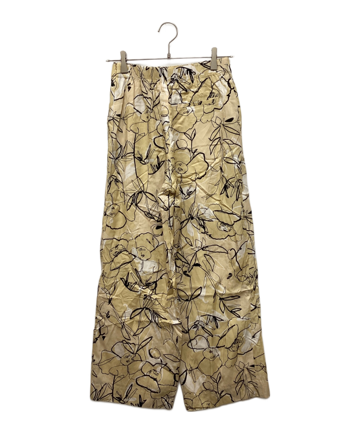 Ballsey✨POSY ウエストゴム フラワープリント イージーパンツ 34 中古・古着通販】BALLSEY (ボールジィ) スタックフラワープリント