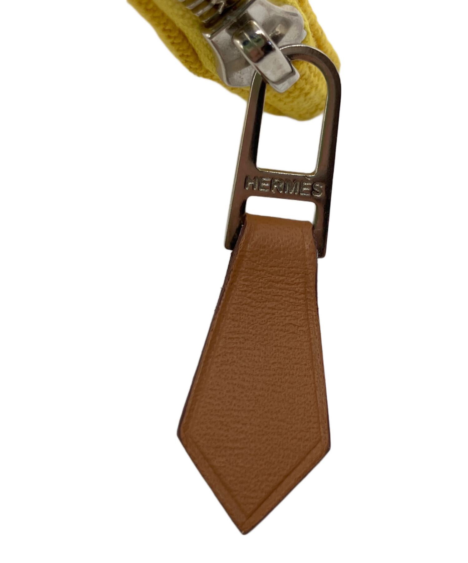 中古・古着通販】HERMES (エルメス) ヨッティングポーチ PM イエロー 