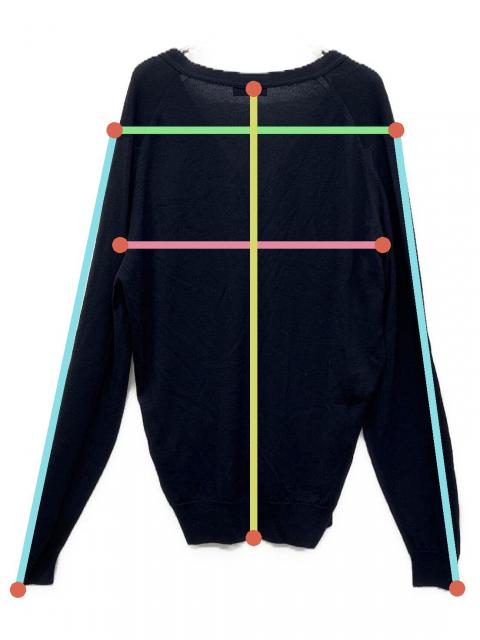 中古・古着通販】JOHN SMEDLEY (ジョンスメドレー) ウールカーディガン