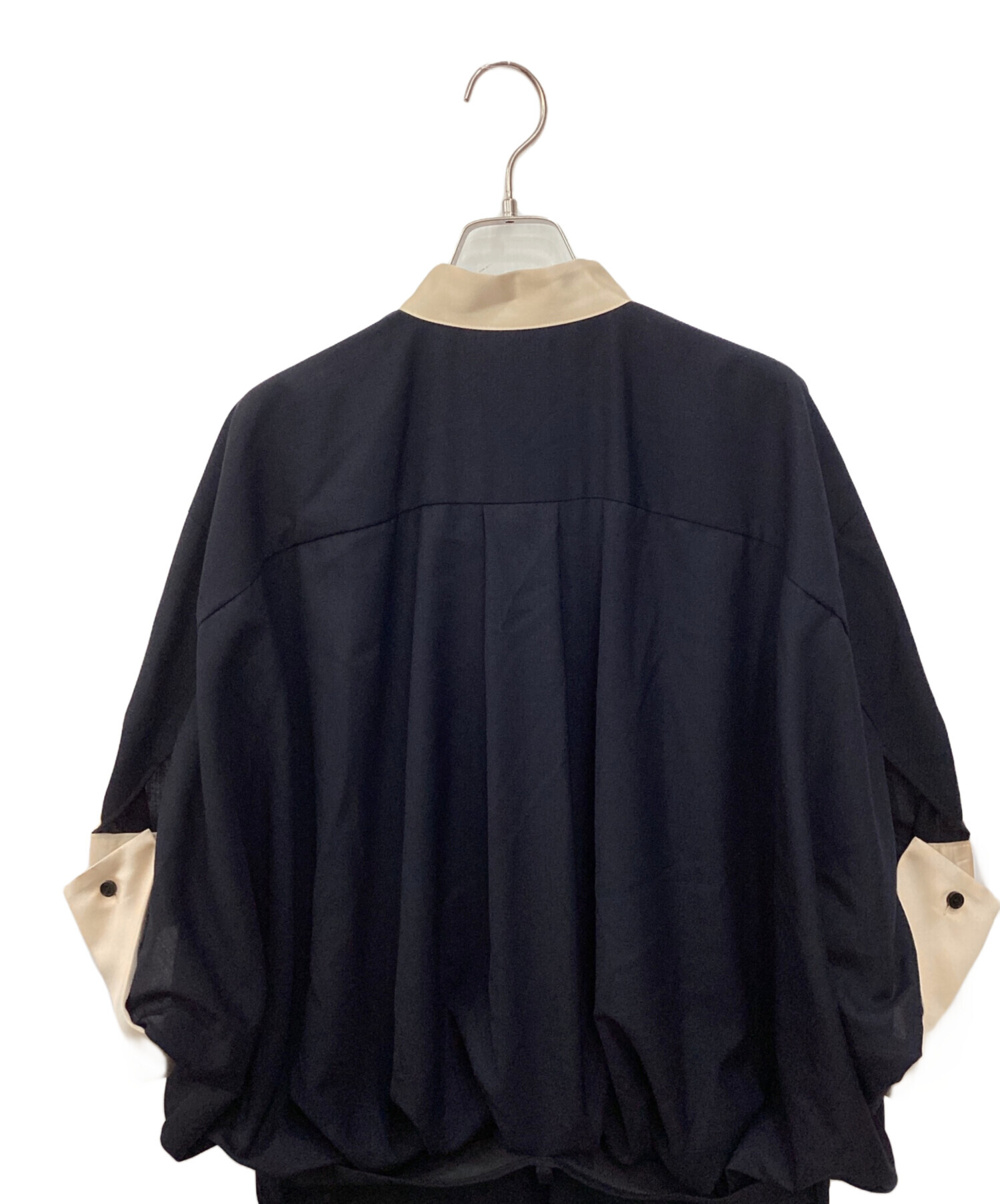 中古・古着通販】sacai (サカイ) Suiting Mix Dress ネイビー サイズ