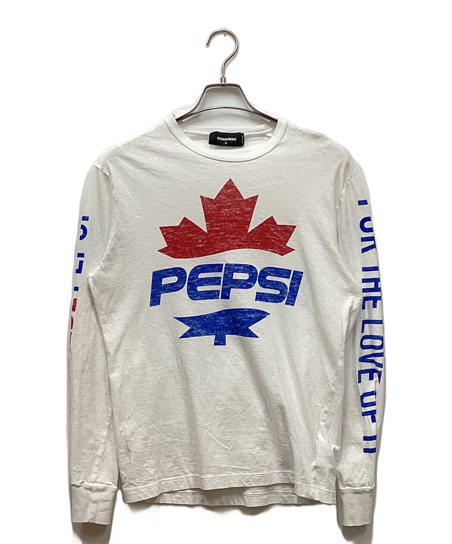 中古・古着通販】DSQUARED2 (ディースクエアード) PEPSI LONG SLEEVE T 