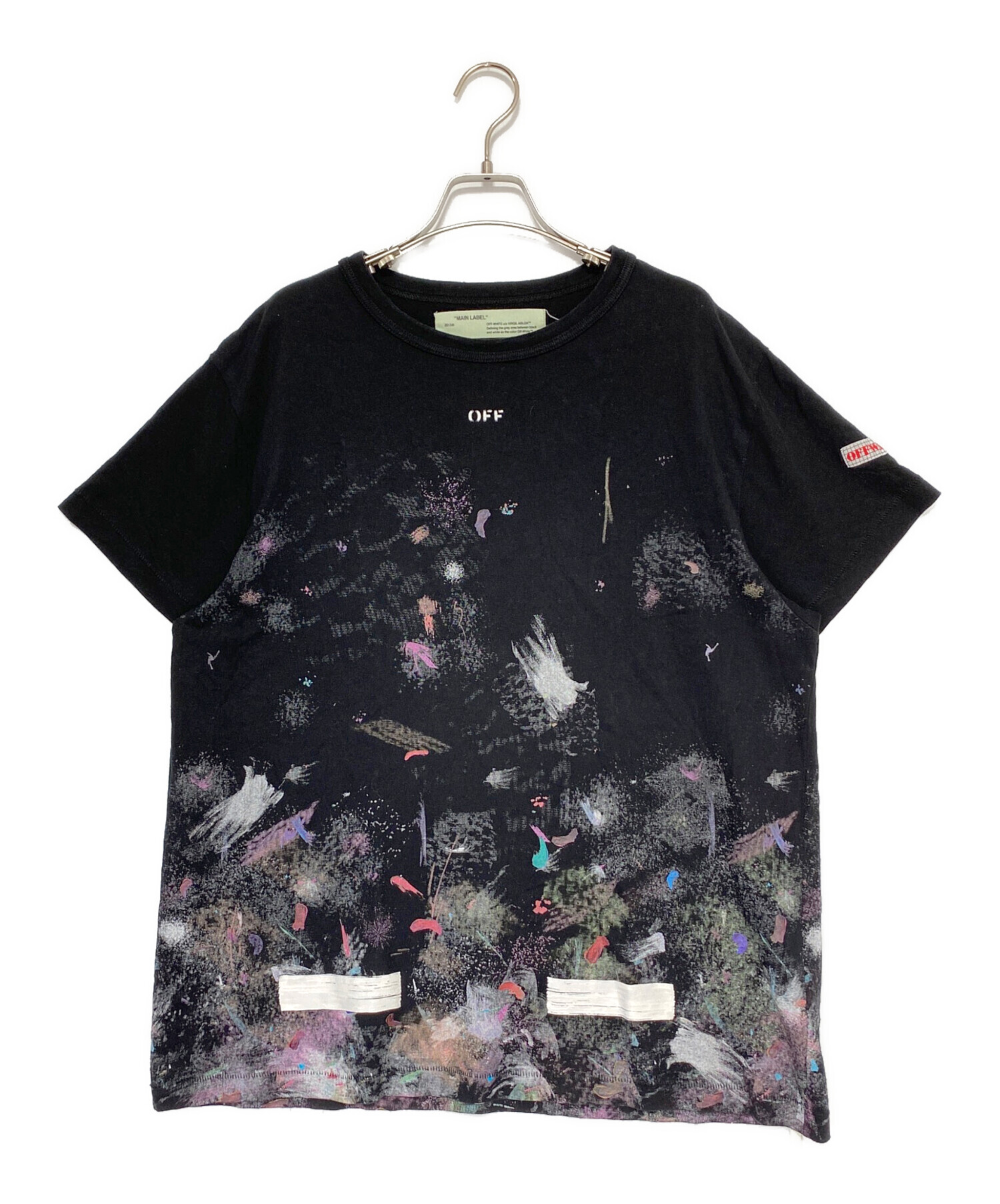 中古・古着通販】OFFWHITE (オフホワイト) ギャラクシーブラッシュT