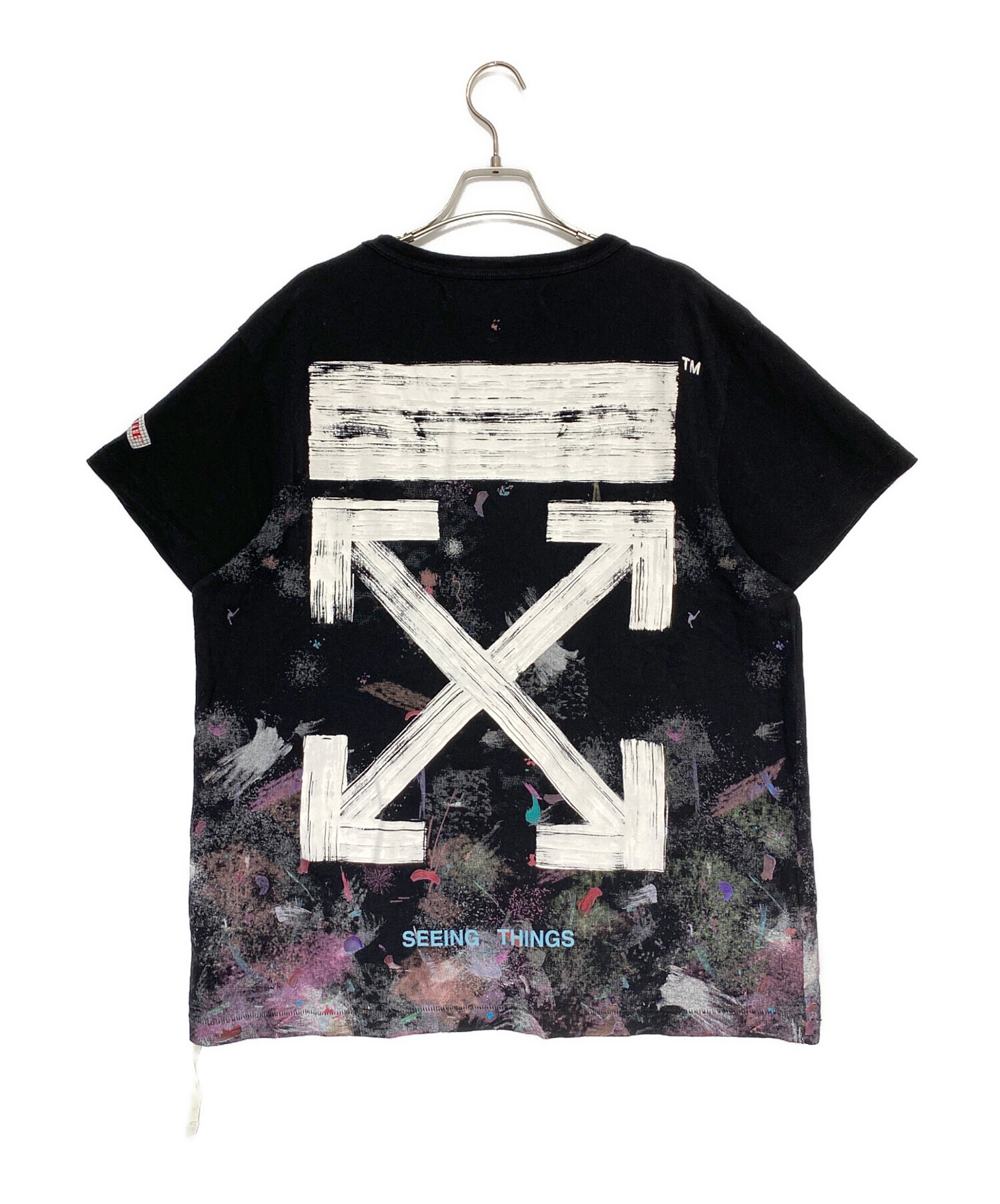 中古・古着通販】OFFWHITE (オフホワイト) ギャラクシーブラッシュT 