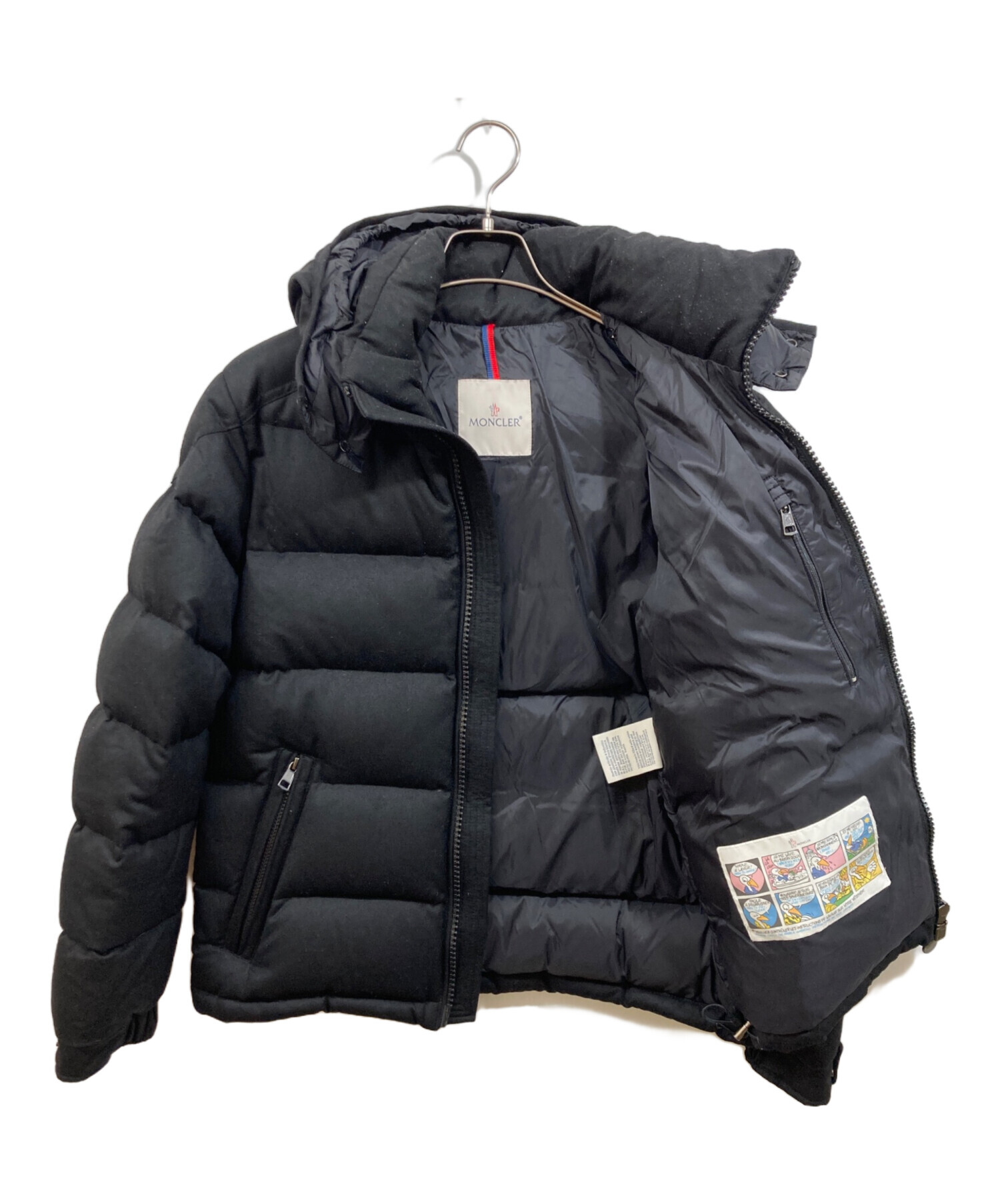 中古・古着通販】MONCLER (モンクレール) ダウンジャケット ブラック