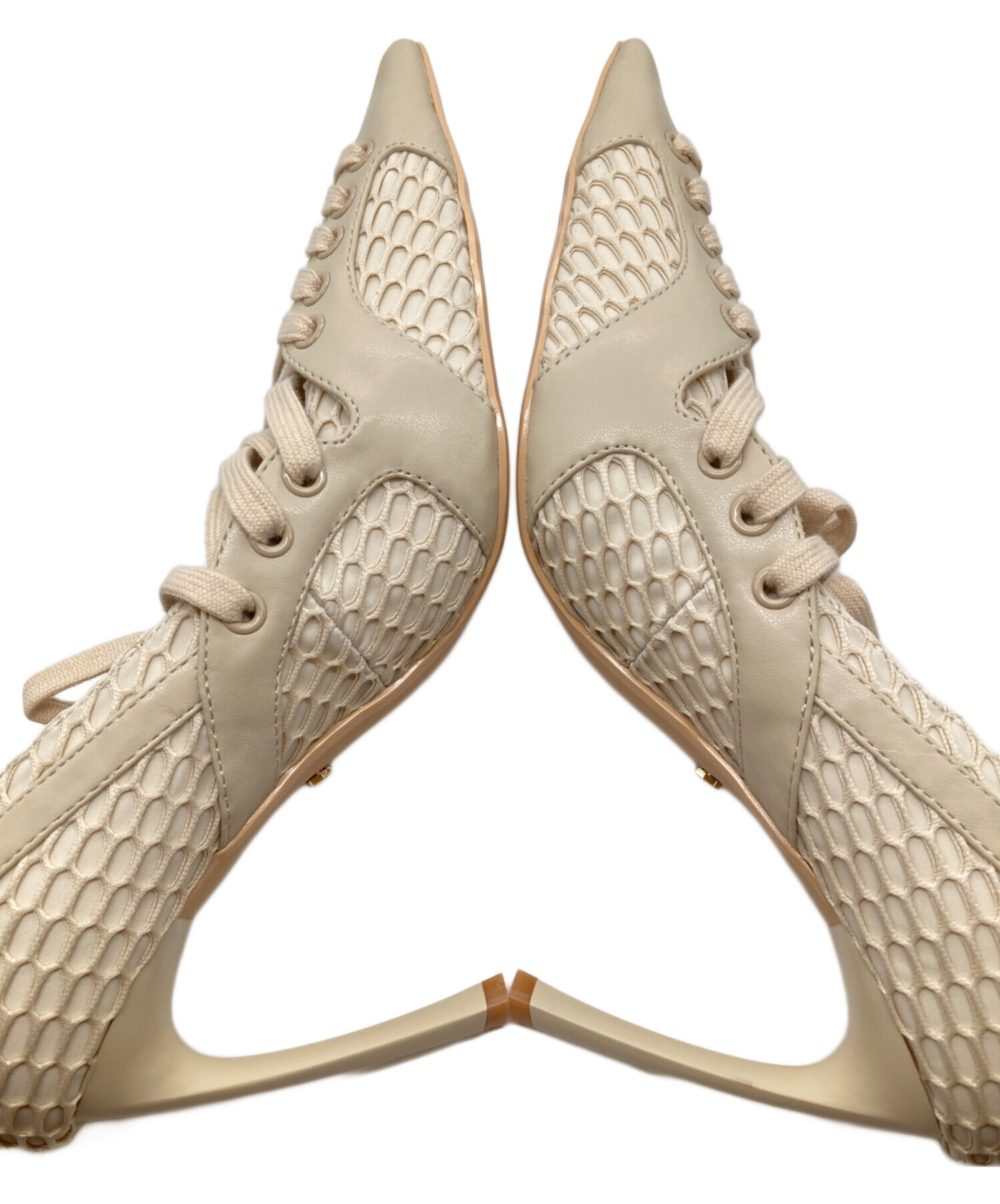 YELLO SOY SNEAKER HEELS スニーカーヒール　S 中古・古着通販】YELLO (イエロー) SOY SNEAKER HEELS ベージュ