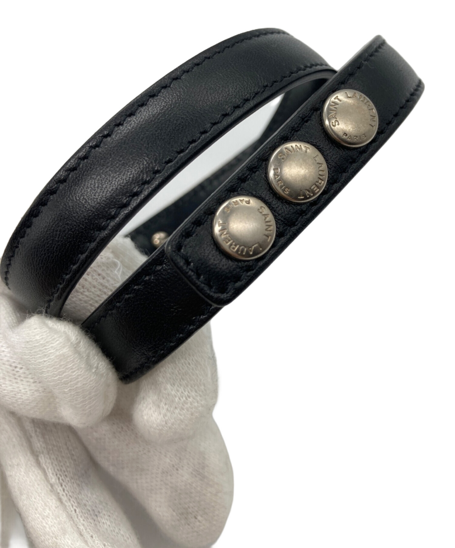 中古・古着通販】Saint Laurent Paris (サンローランパリ) スタッズ