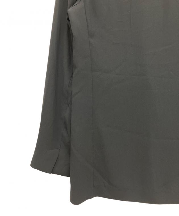 中古・古着通販】theory (セオリー) Powder Crepe CL Collarless JK