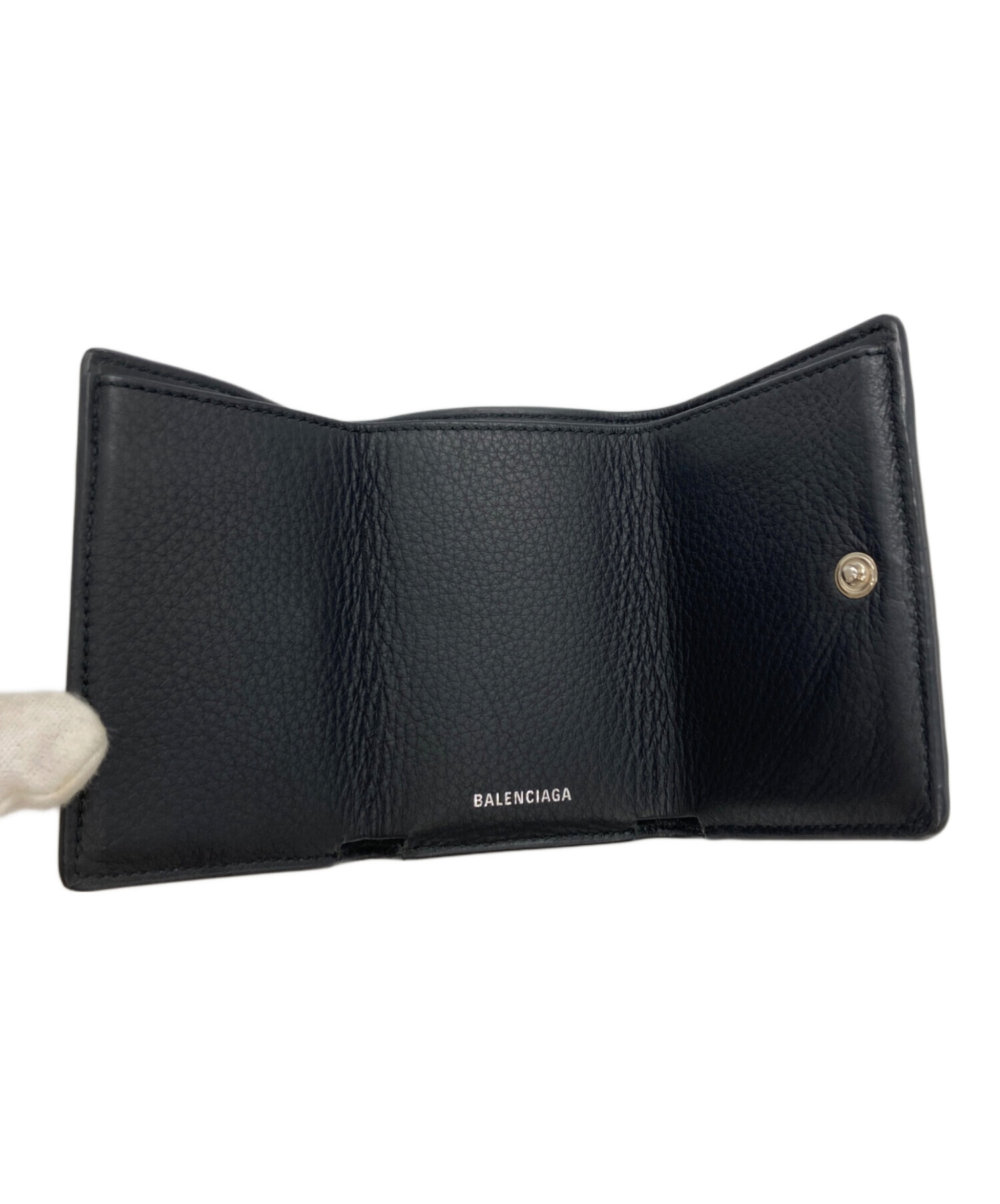 中古・古着通販】BALENCIAGA (バレンシアガ) 財布 ブラック