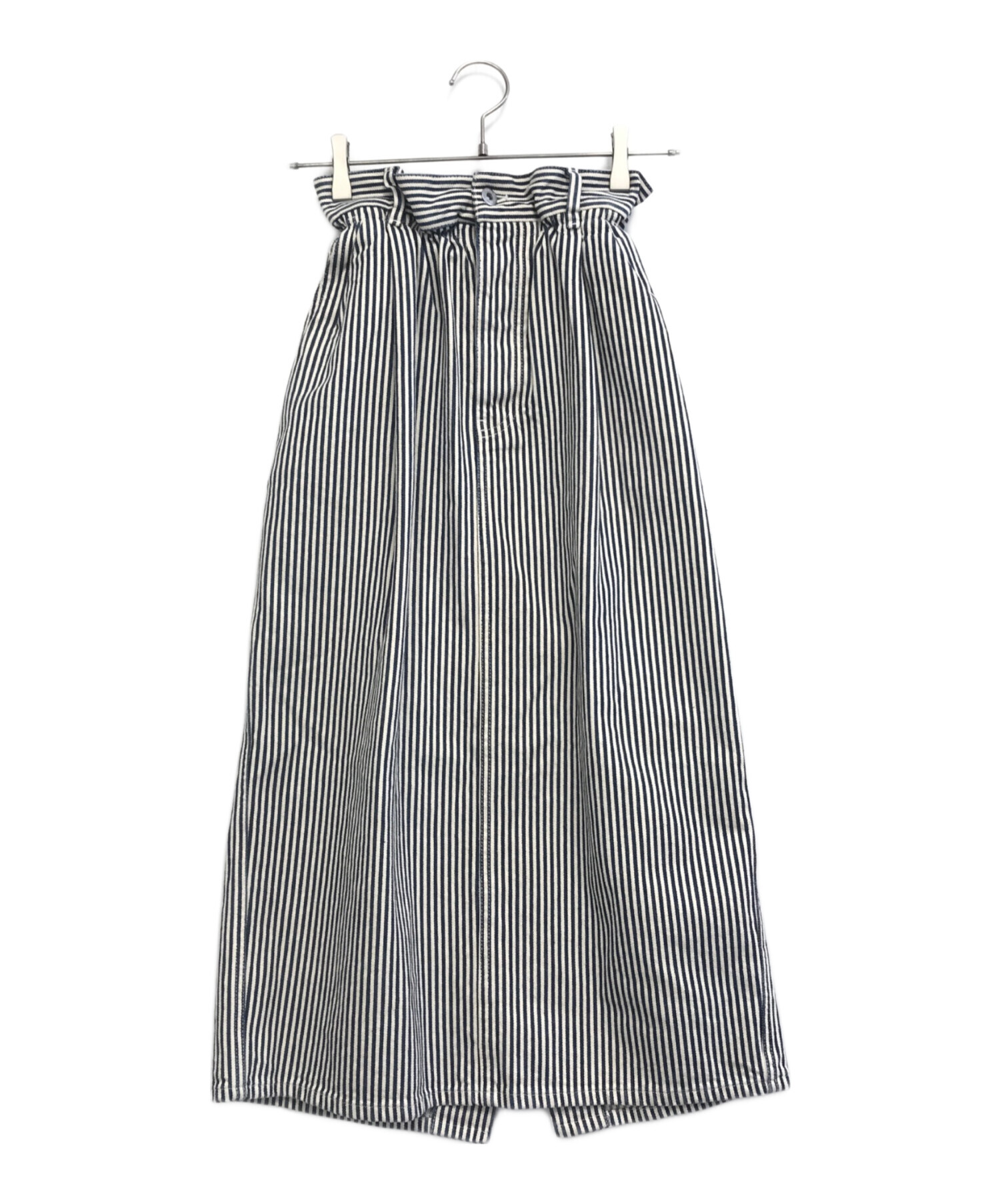 中古・古着通販】MIU MIU (ミュウミュウ) ヒッコリーストライプデニム