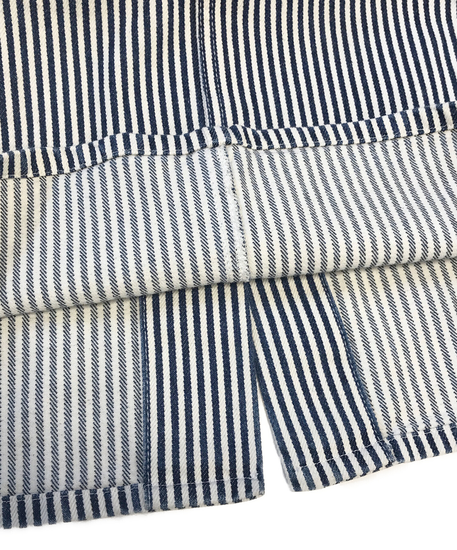 中古・古着通販】MIU MIU (ミュウミュウ) ヒッコリーストライプデニム