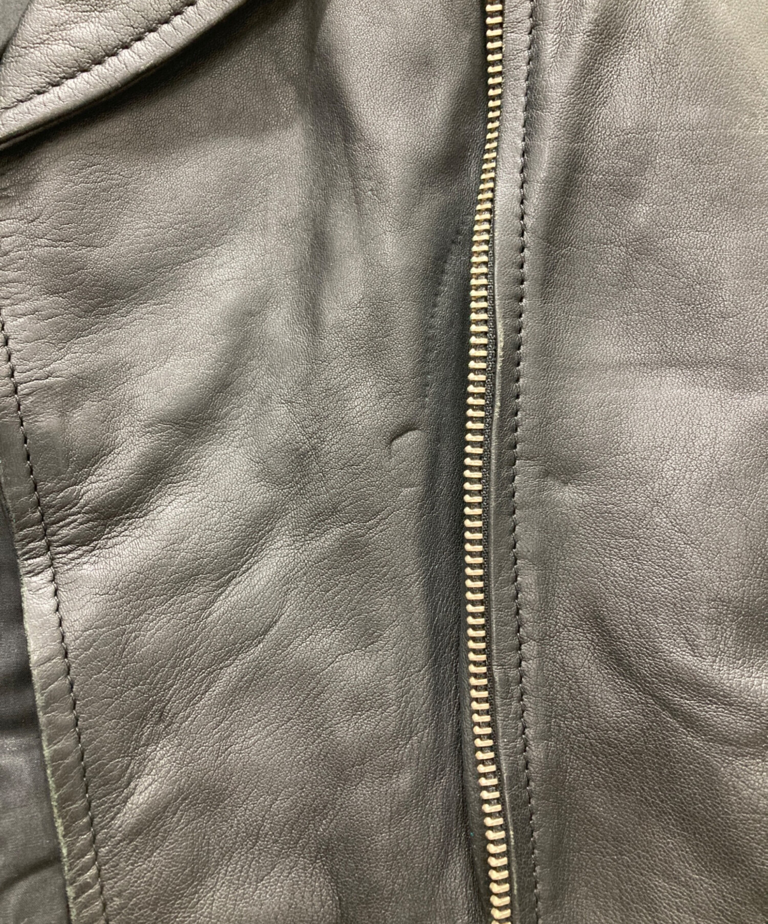 中古・古着通販】allureville (アルアバイル) ラムレザーライダース