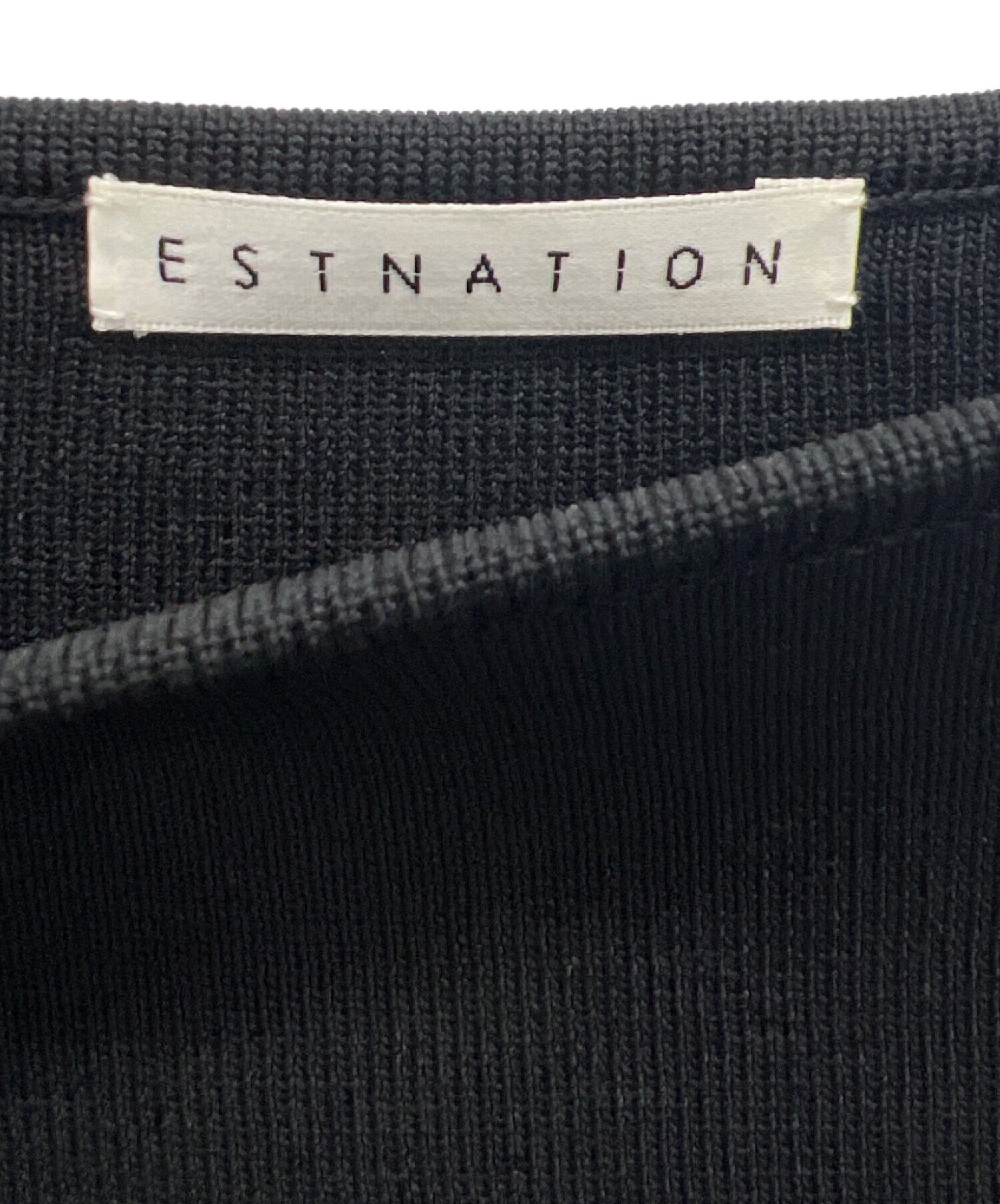 中古・古着通販】ESTNATION (エストネーション) ニットドッキング