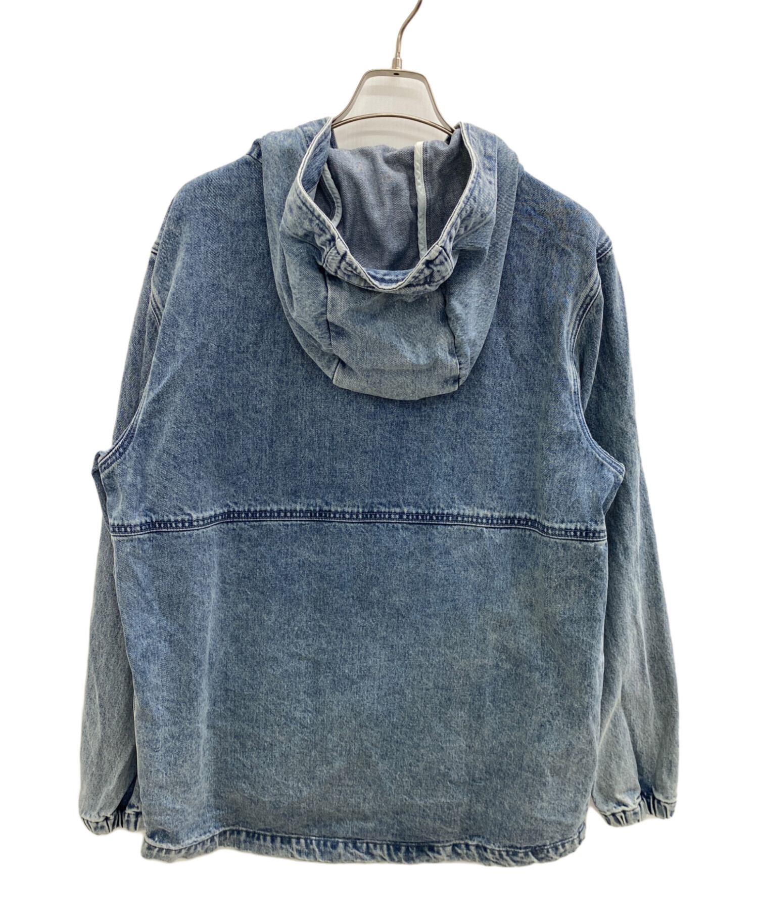 中古・古着通販】GUESS (ゲス) デニムアノラックパーカー インディゴ