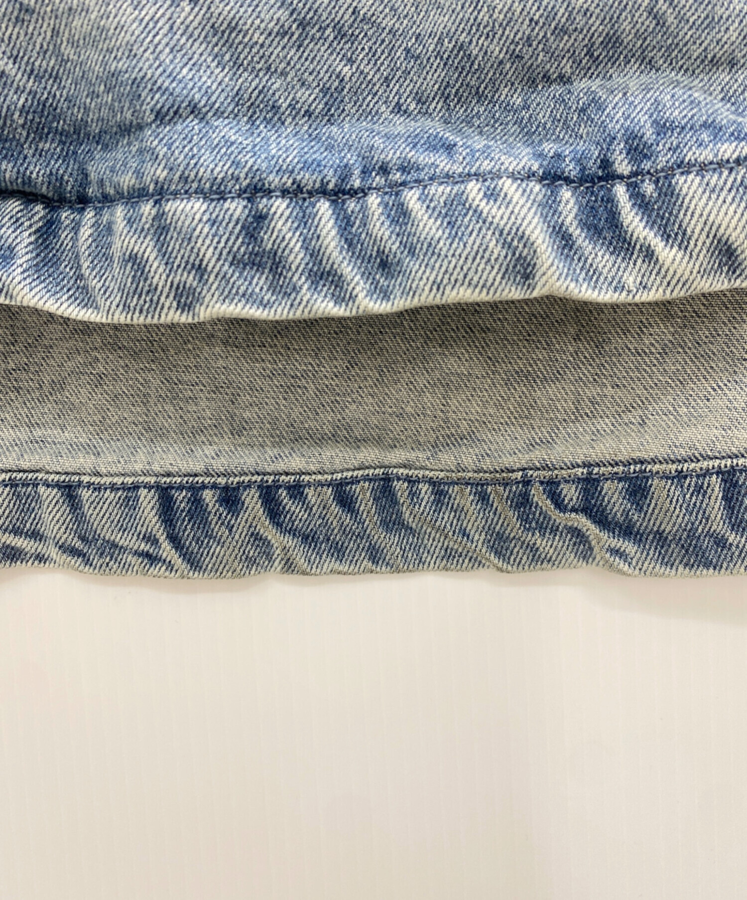 中古・古着通販】GUESS (ゲス) デニムアノラックパーカー インディゴ