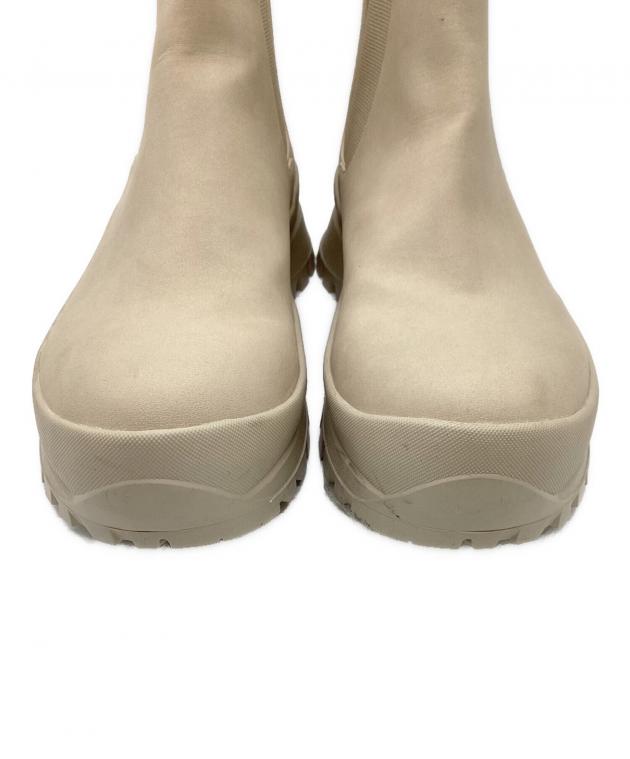 SNIDEL サイドゴアブーツ ベージュ L 中古・古着通販】Snidel (スナイデル) Vibramサイドゴアブーツ