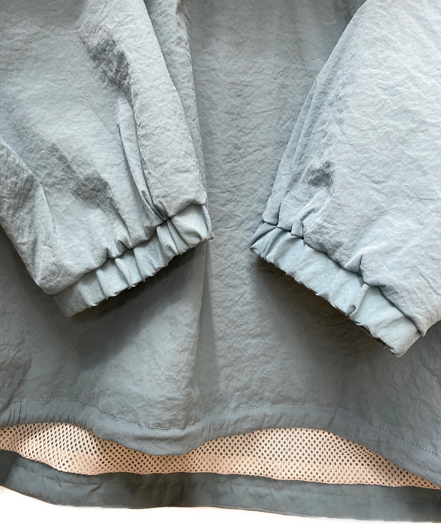 中古・古着通販】ATON (エイトン) HIGH STRETCH NYLON STAND PULLOVER 