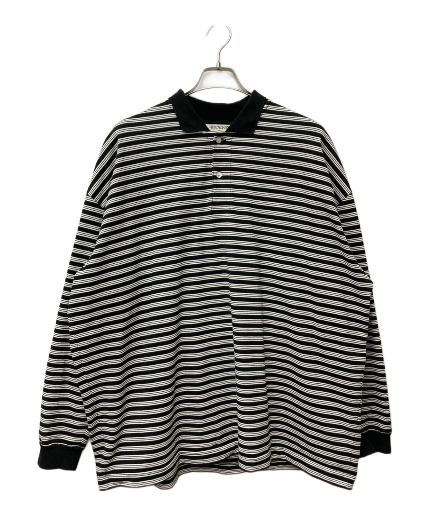 中古・古着通販】COOTIE (クーティー) Supima Border Oversized L/S 
