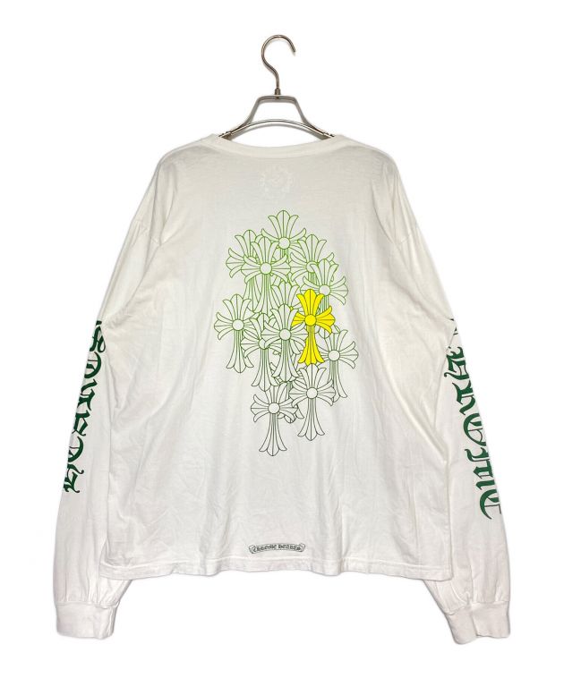 XLサイズ CHROME HEARTS クロムハーツ セメタリークロス ロンT 中古・古着通販】CHROME HEARTS (クロムハーツ) グリーンセメタリー