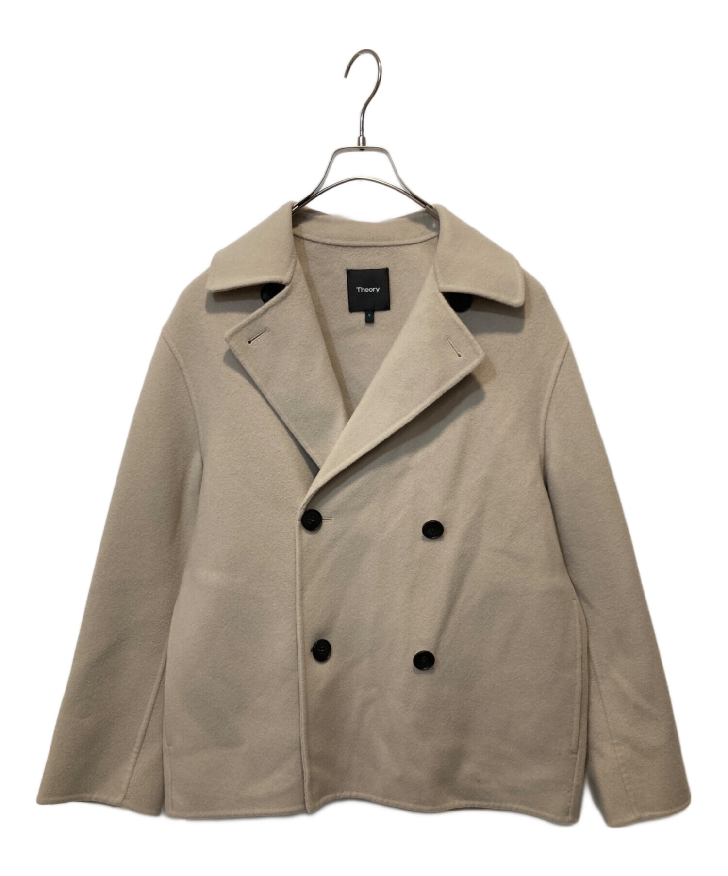 中古・古着通販】theory (セオリー) コート ベージュ サイズ:S